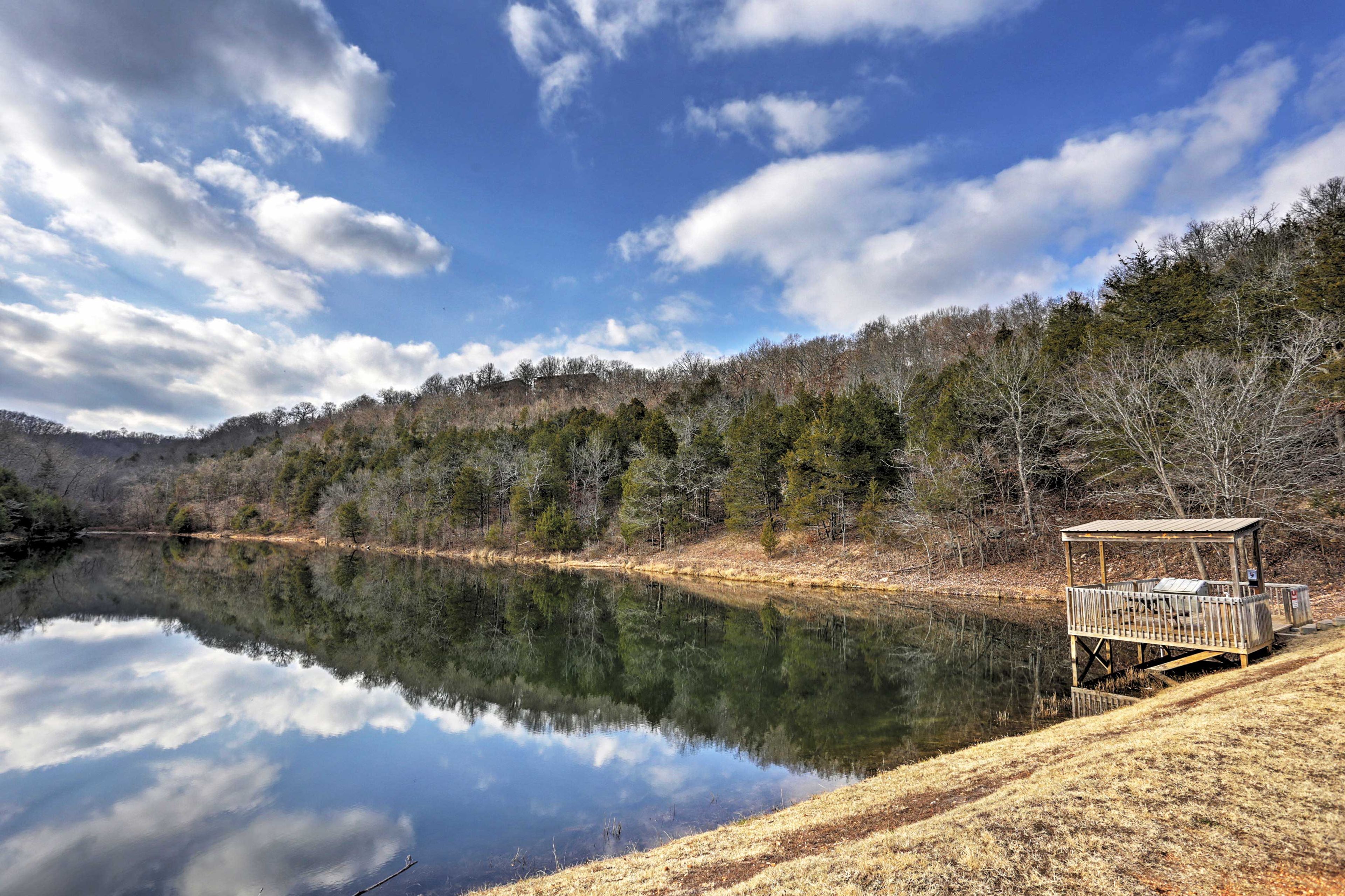 Relaxation awaits you at this vacation rental home.