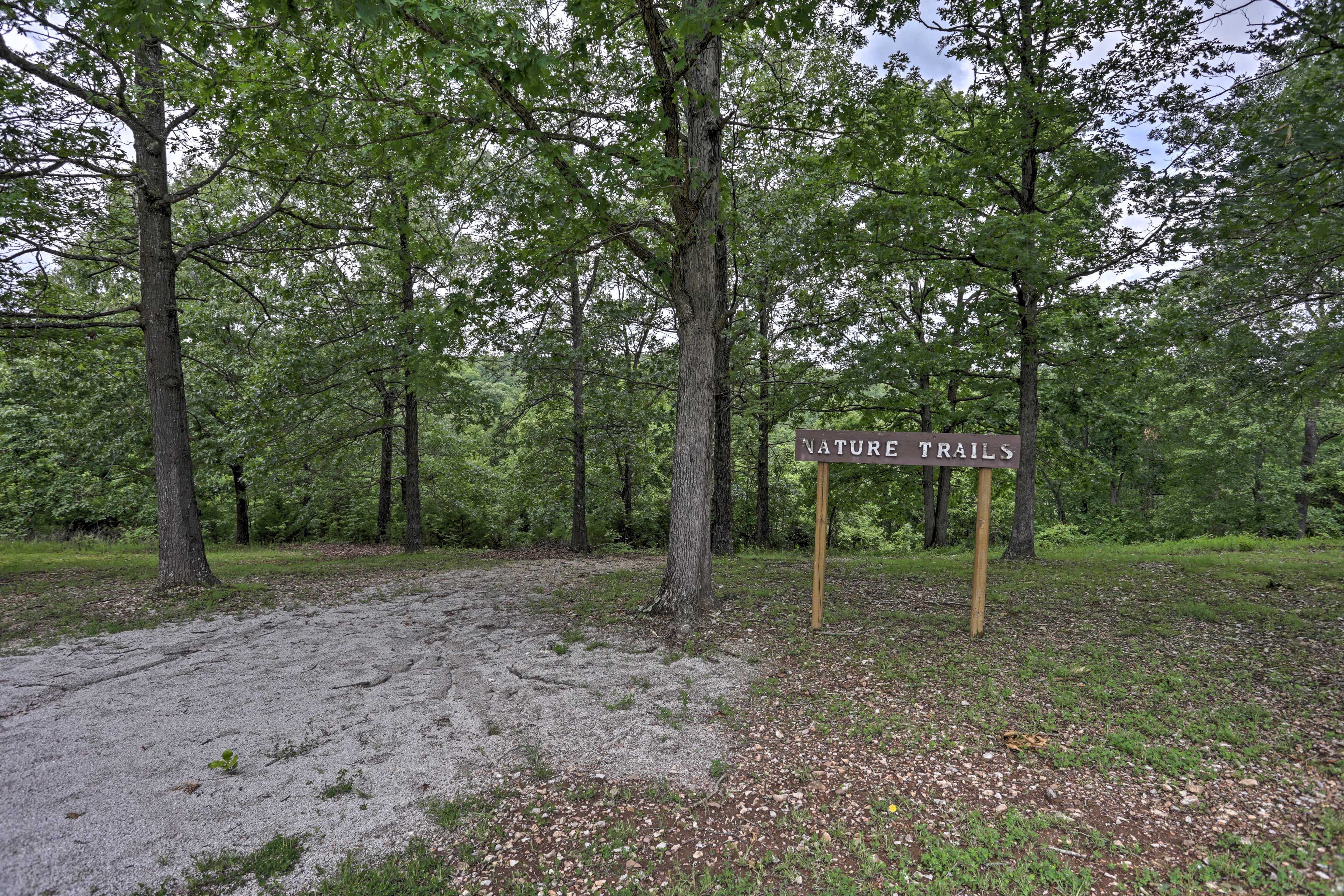 Nature trails abound!