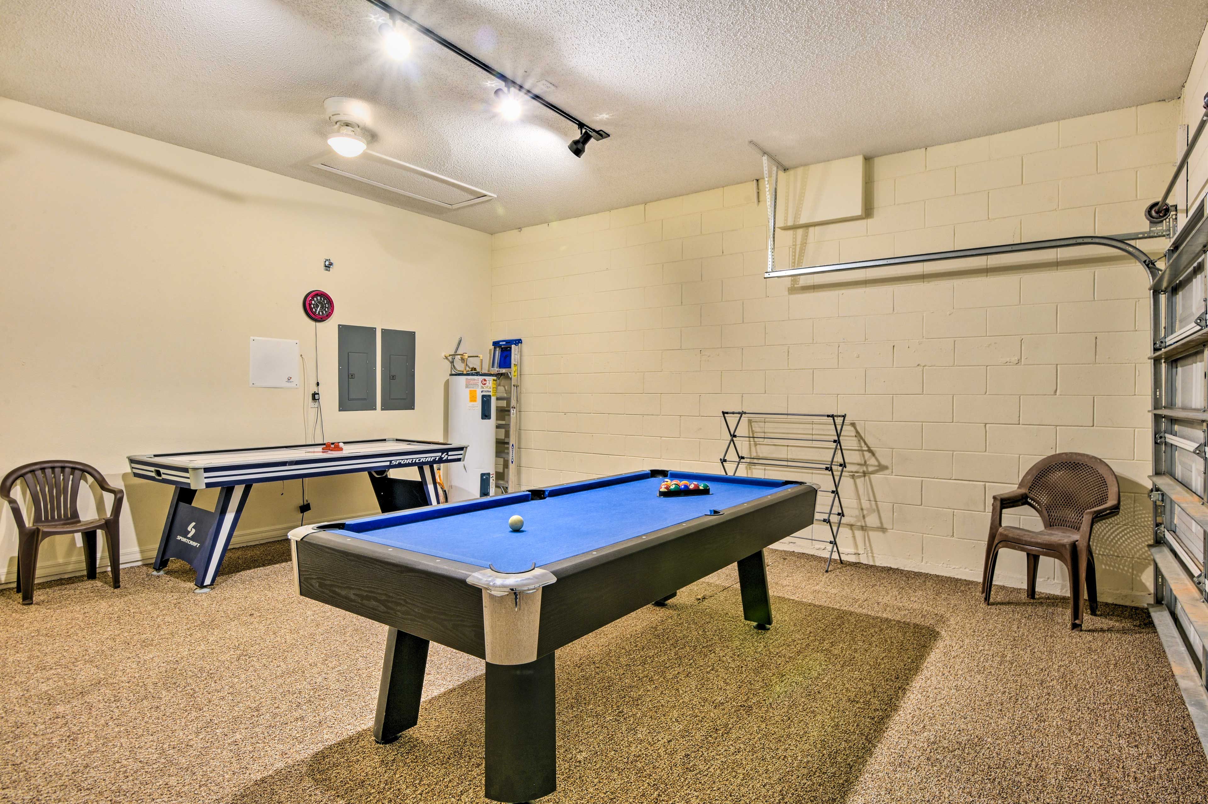 Garage Game Room