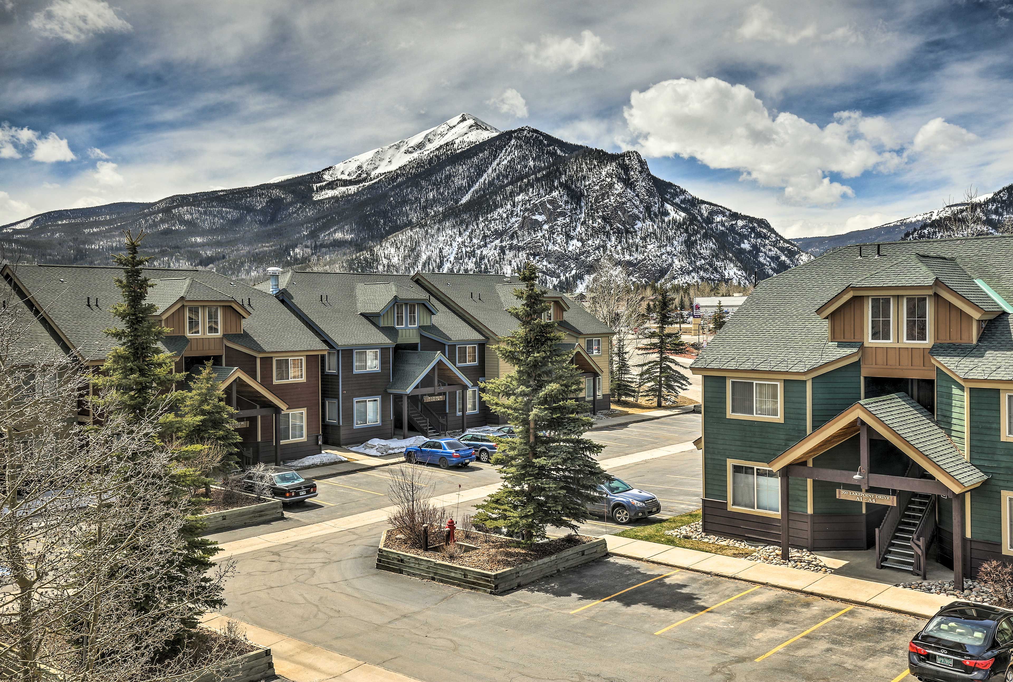 Keystone, Breck, and Copper are all just a short drive away!