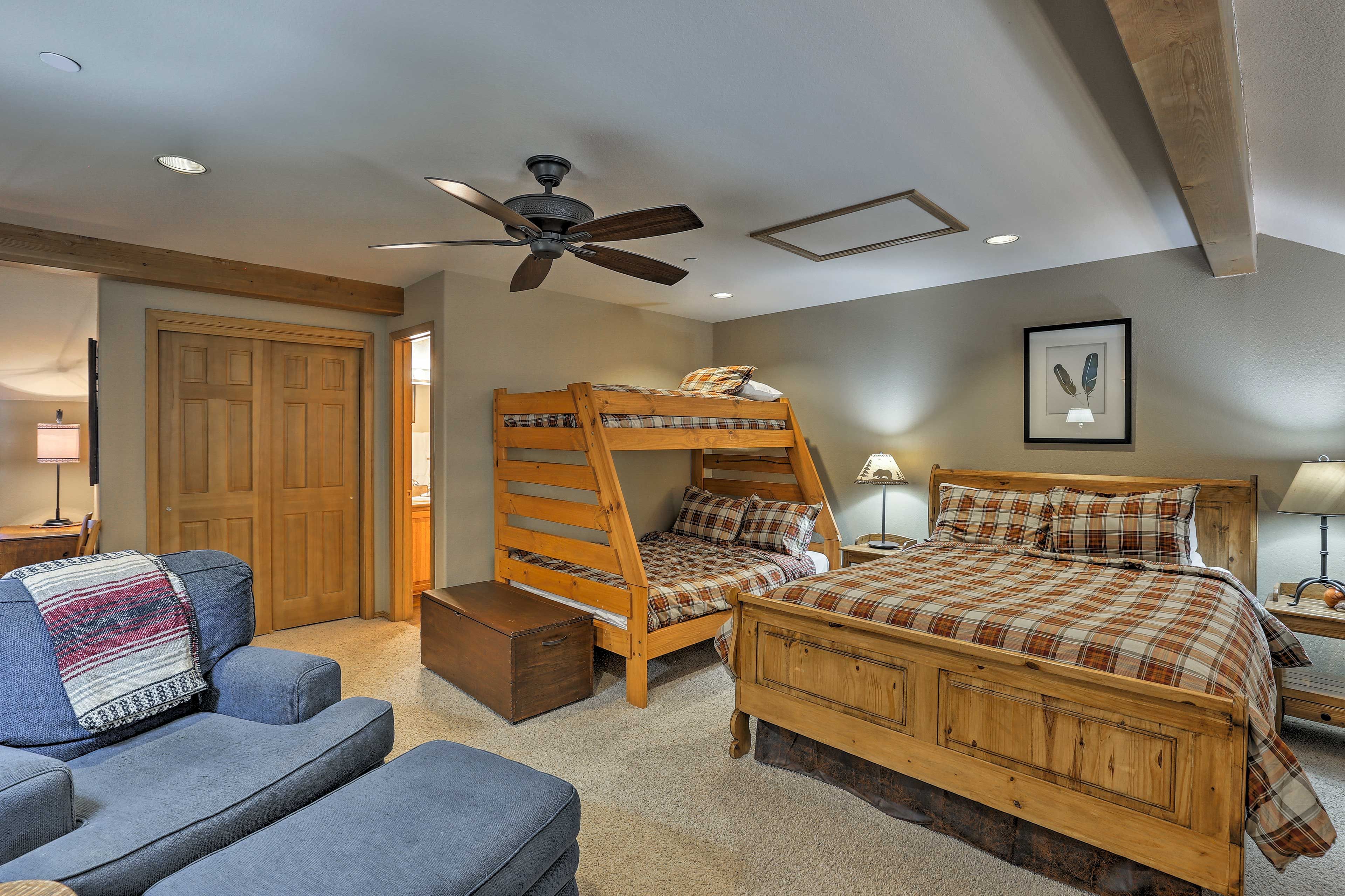 You'll find ample closet space throughout the home for storing your belongings.