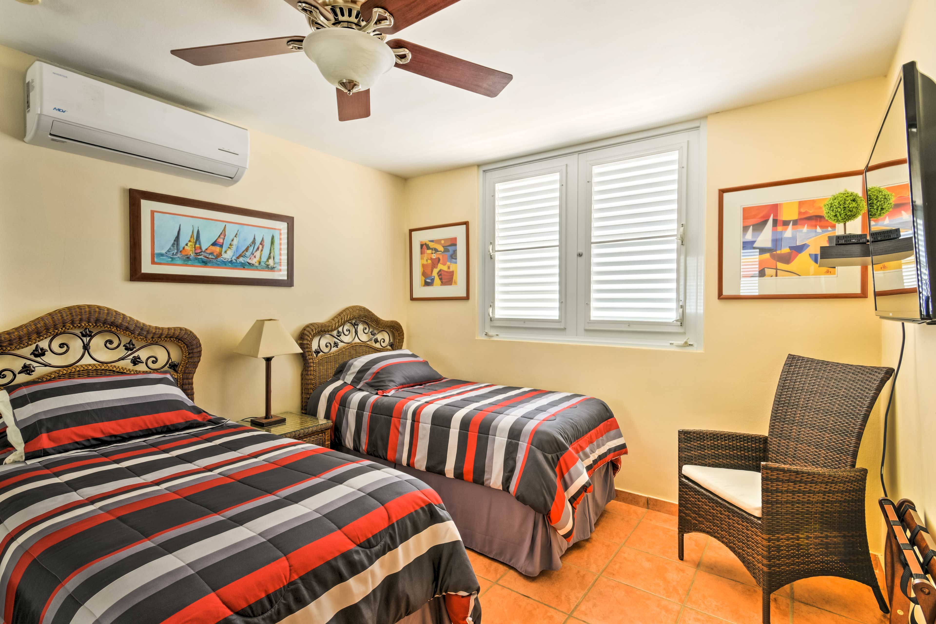 Bedroom 3 | 2 Twin Beds