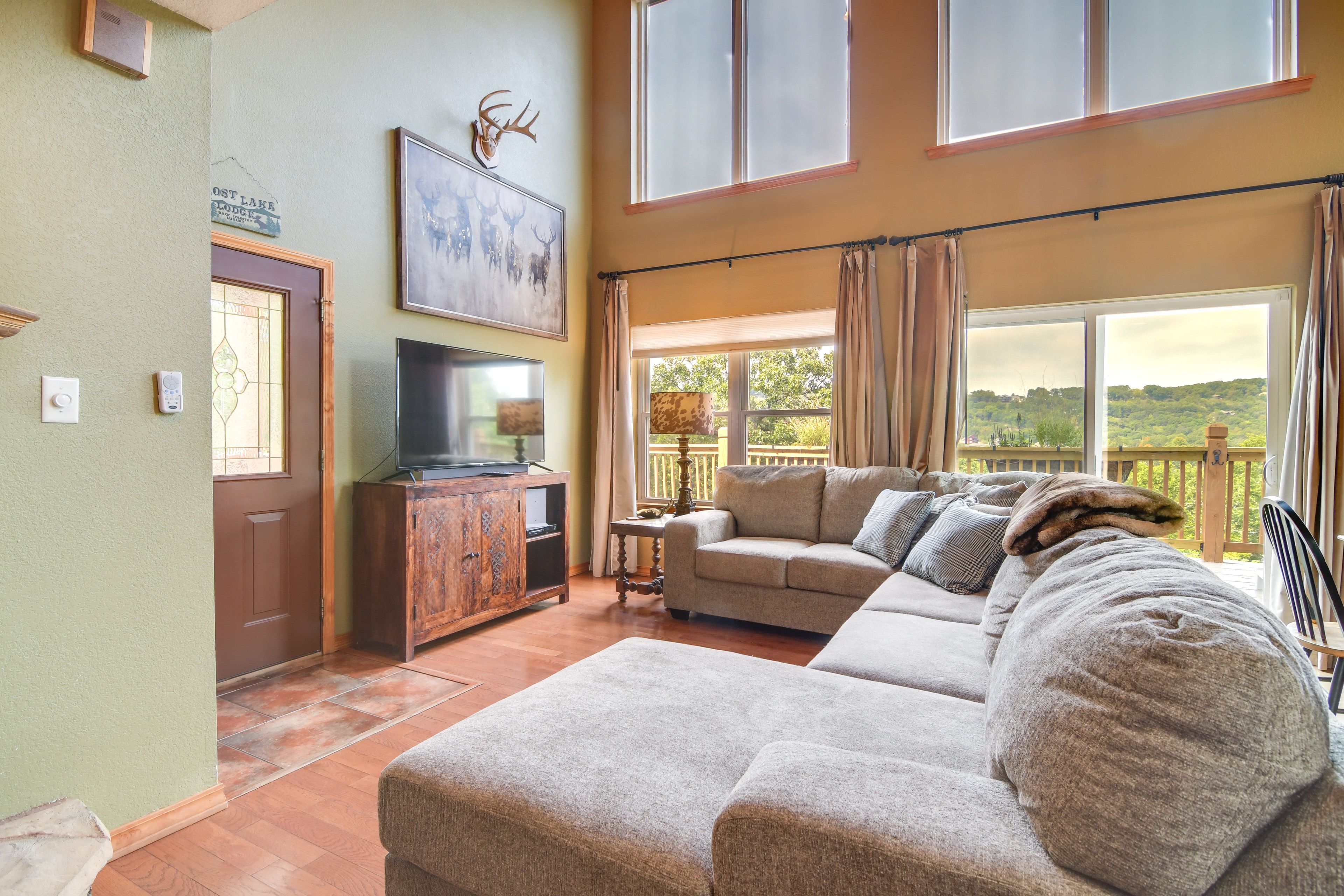 Living Room | 1st Floor | Smart TV | Queen Sleeper Sofa