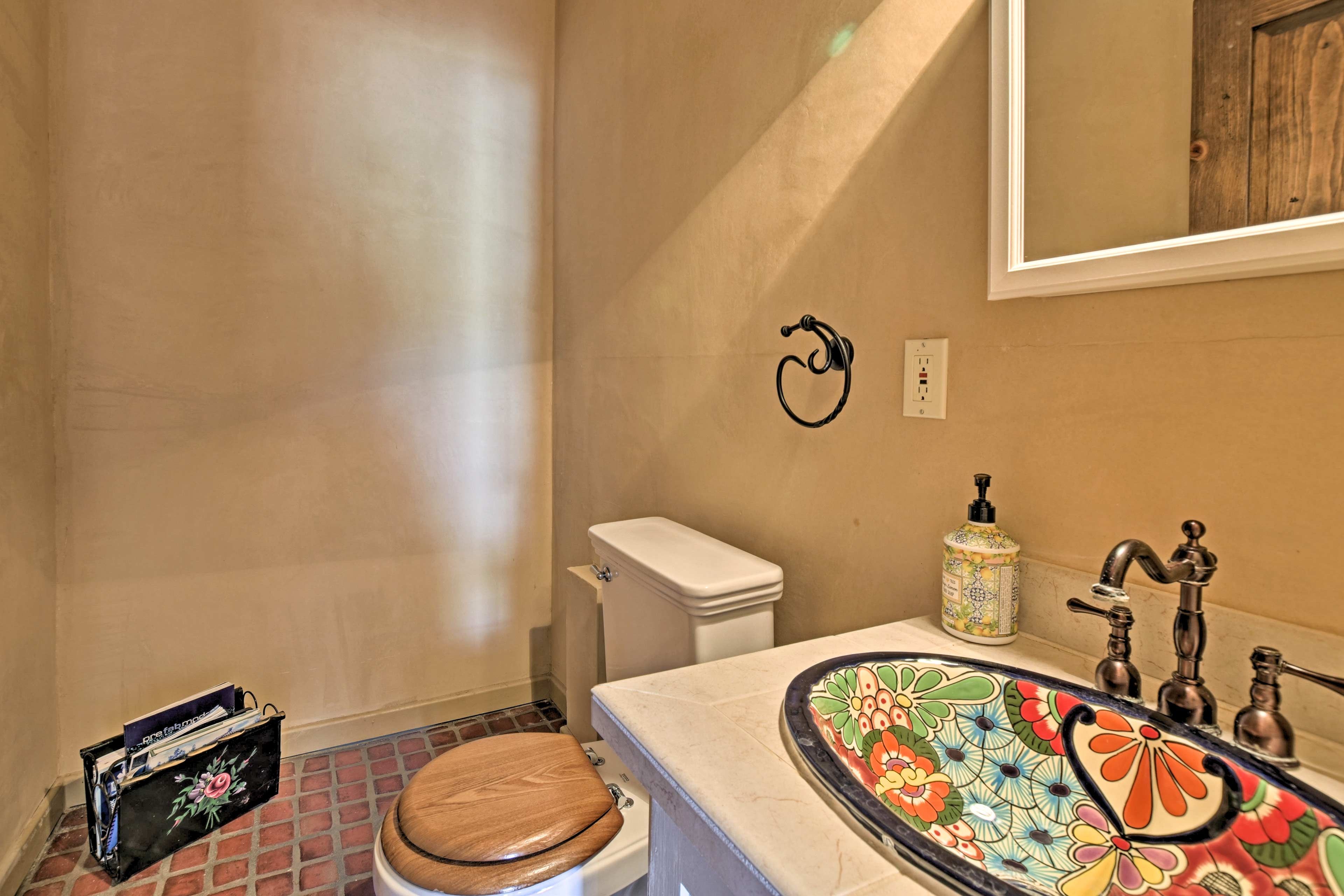 Half Bathroom | Towels & Linens Provided