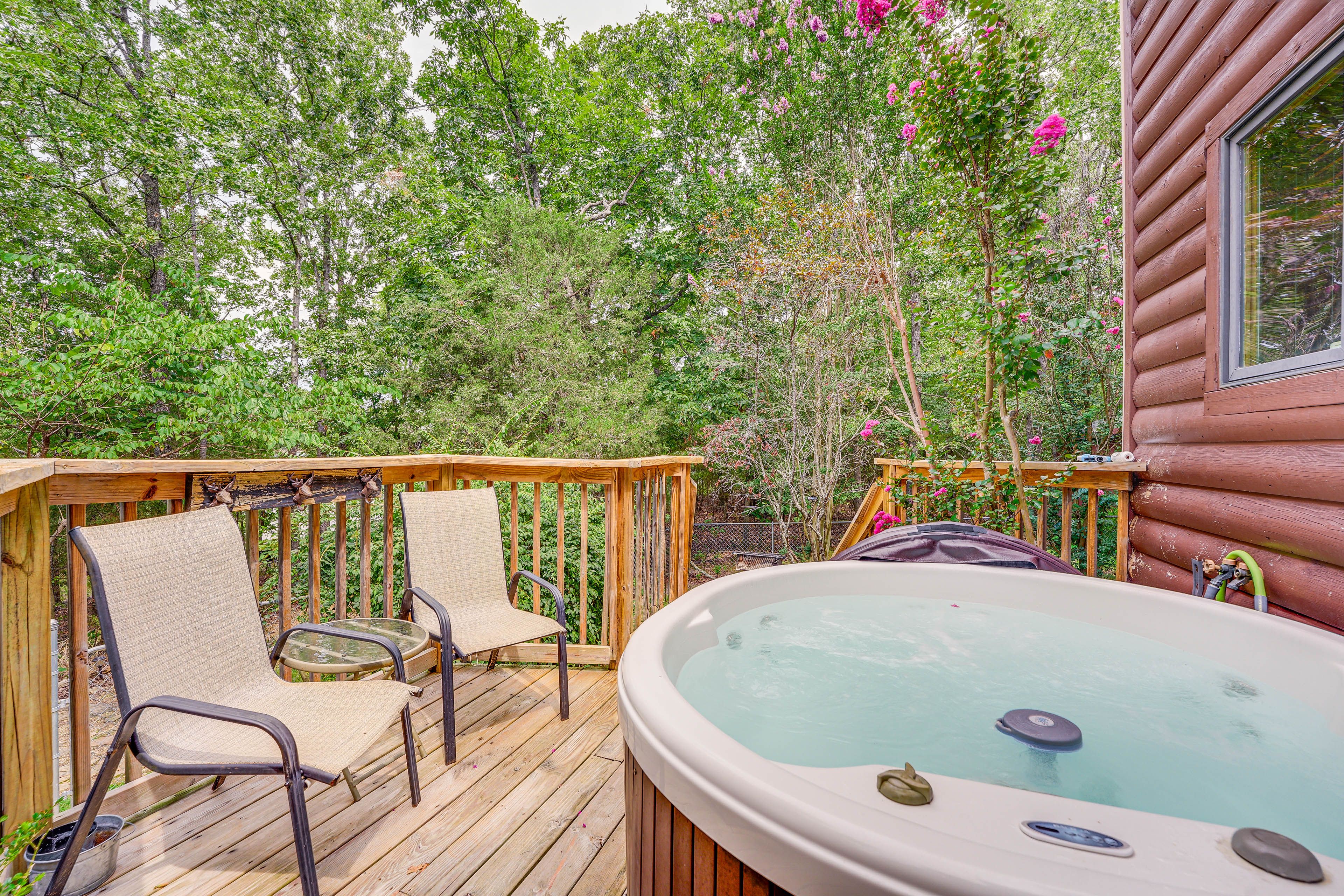 Outdoor Space | Private Hot Tub | Fenced-In Yard