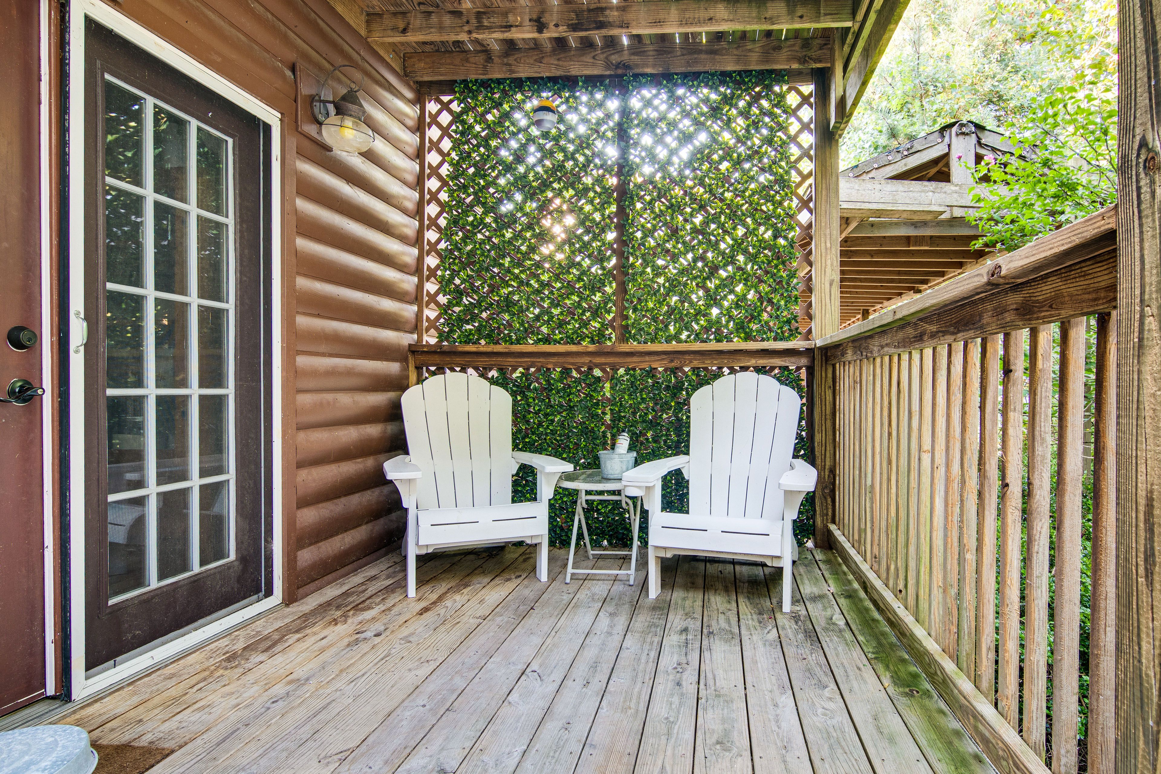 Deck | Ample Seating | 2-Person Hot Tub