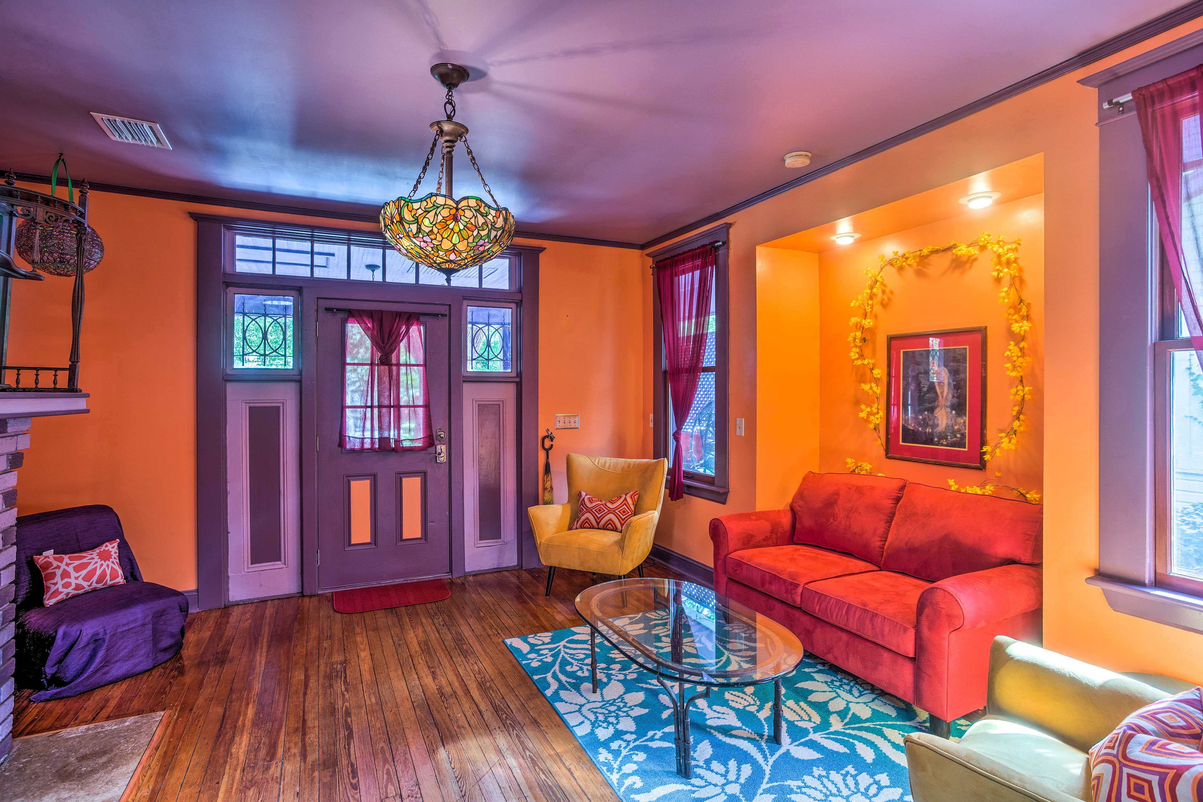 Inside offers 2 bedrooms and 1 bathroom.