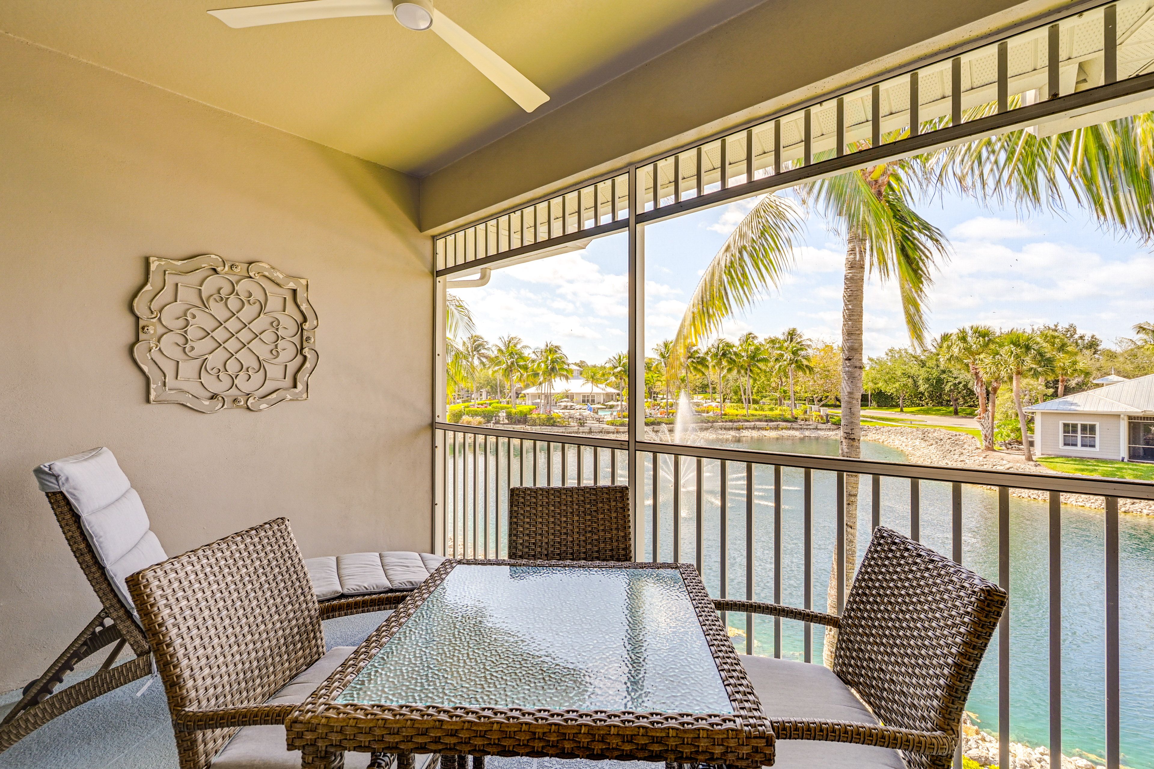 Naples Vacation Rental Condo | 2BR | 2BA | Stairs Required | 1,540 Sq Ft