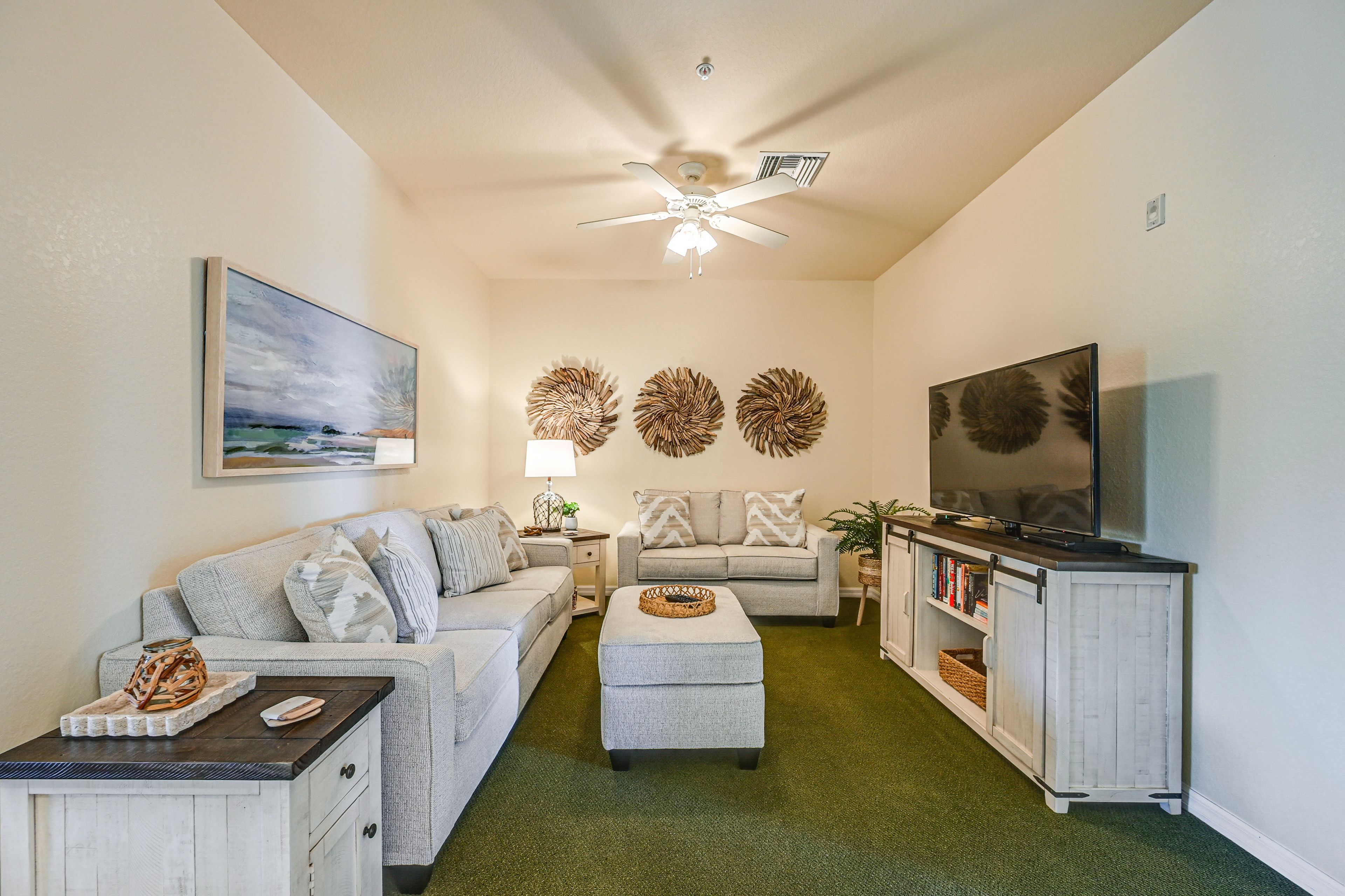 Living Room | Smart TV | Sleeper Sofa