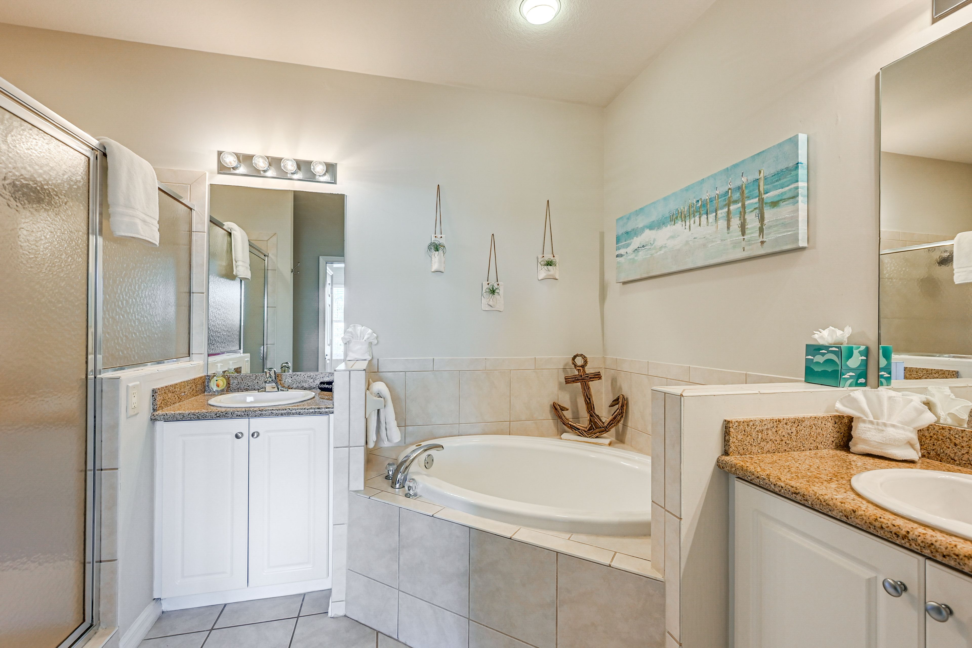 En-Suite Bathroom | Soaking Tub | Walk-In Shower
