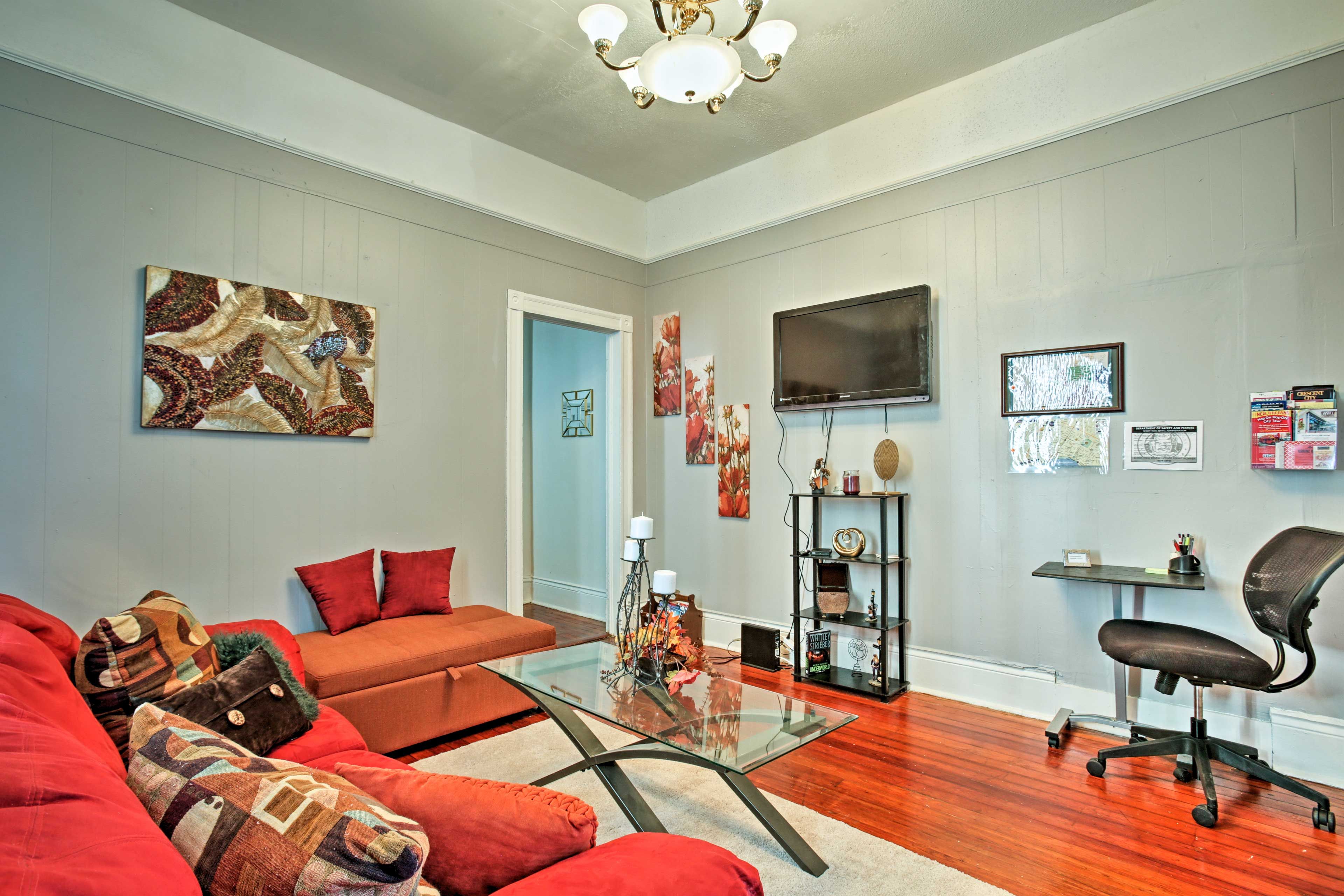 'The Queen Magnolia' was built in the 1930s and can sleep 5 guests.