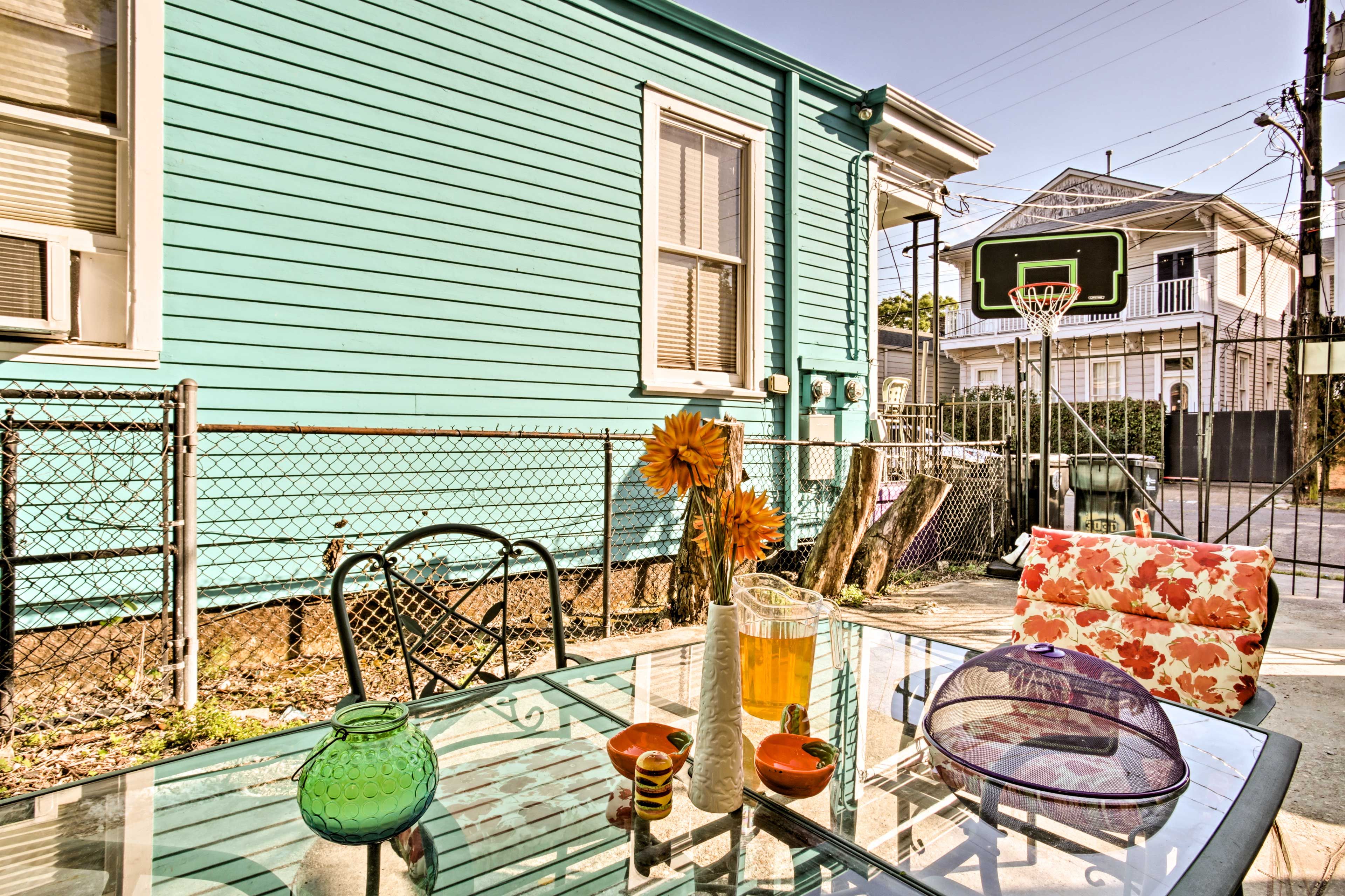 You'll love this back patio!