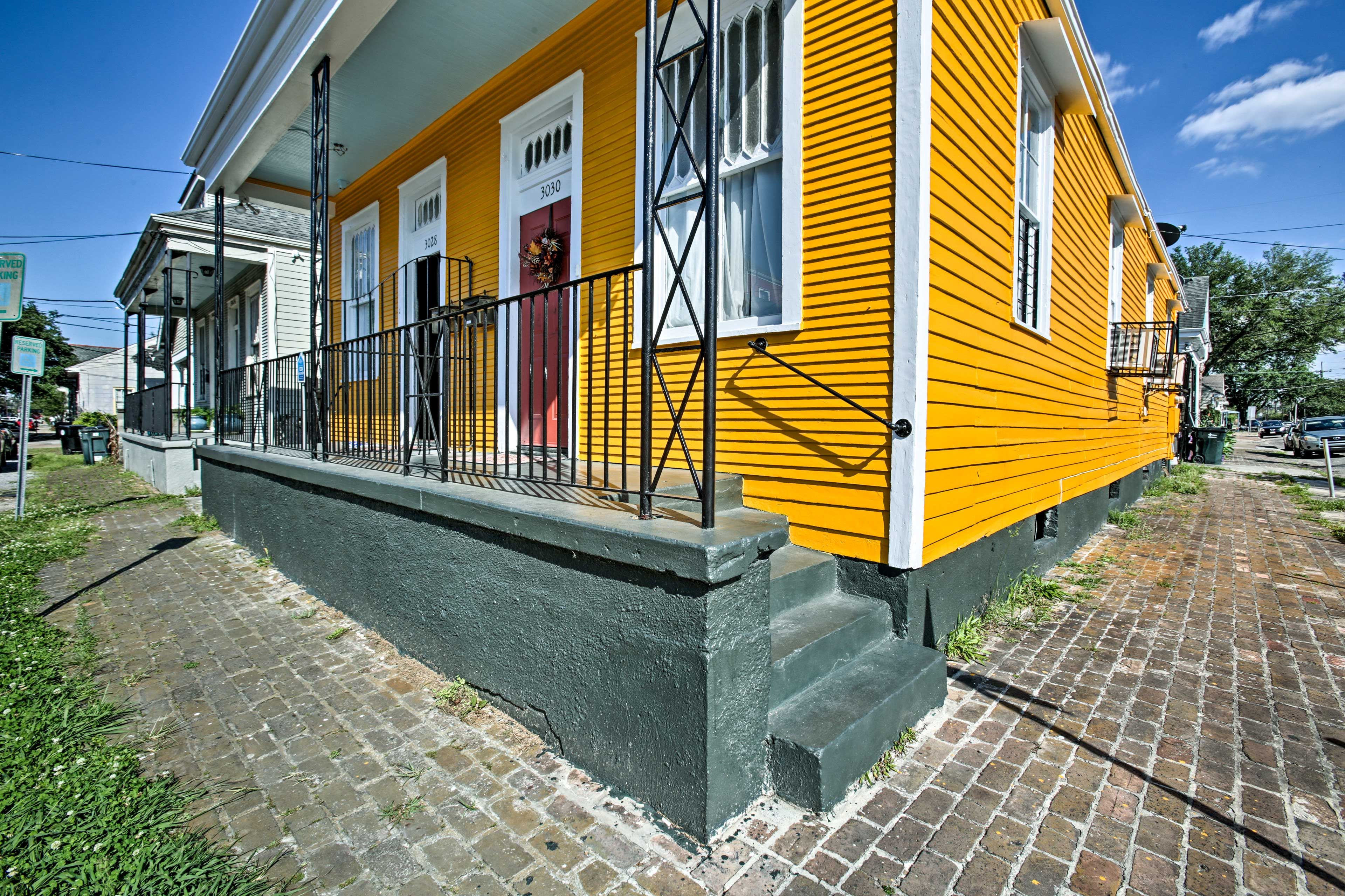 The home is located near all of the city's best attractions.
