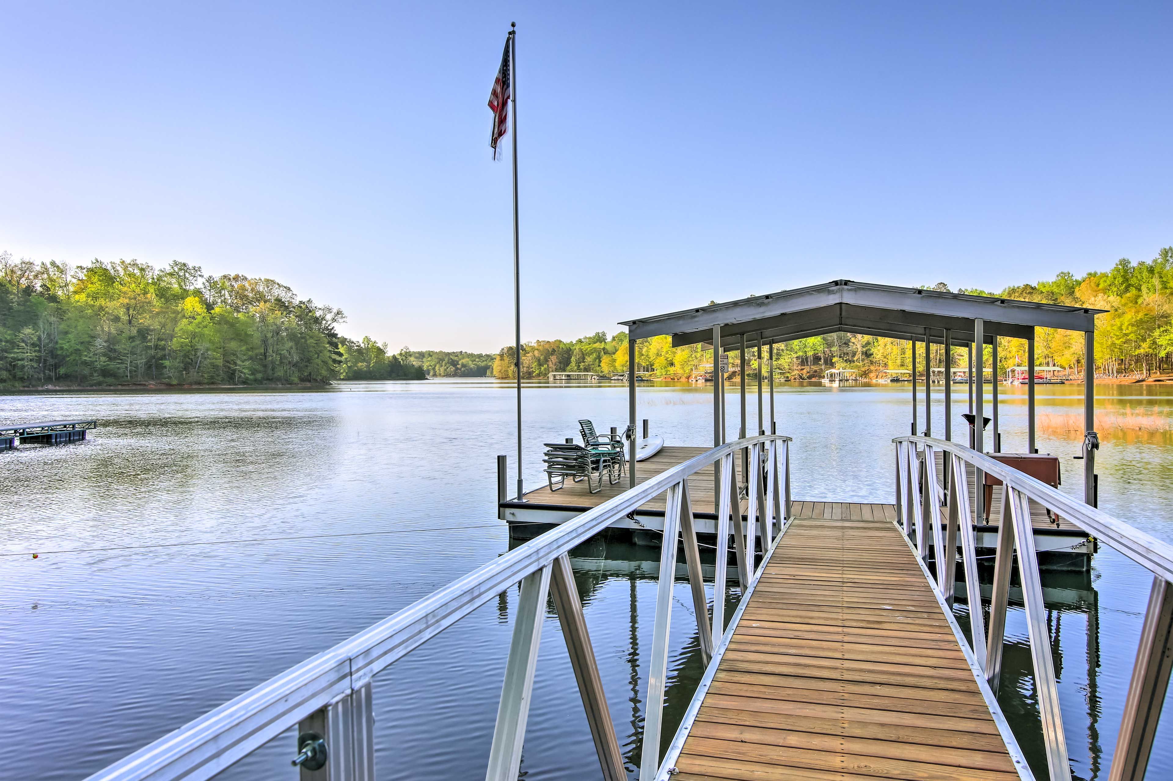 Private Boat & Fishing Dock