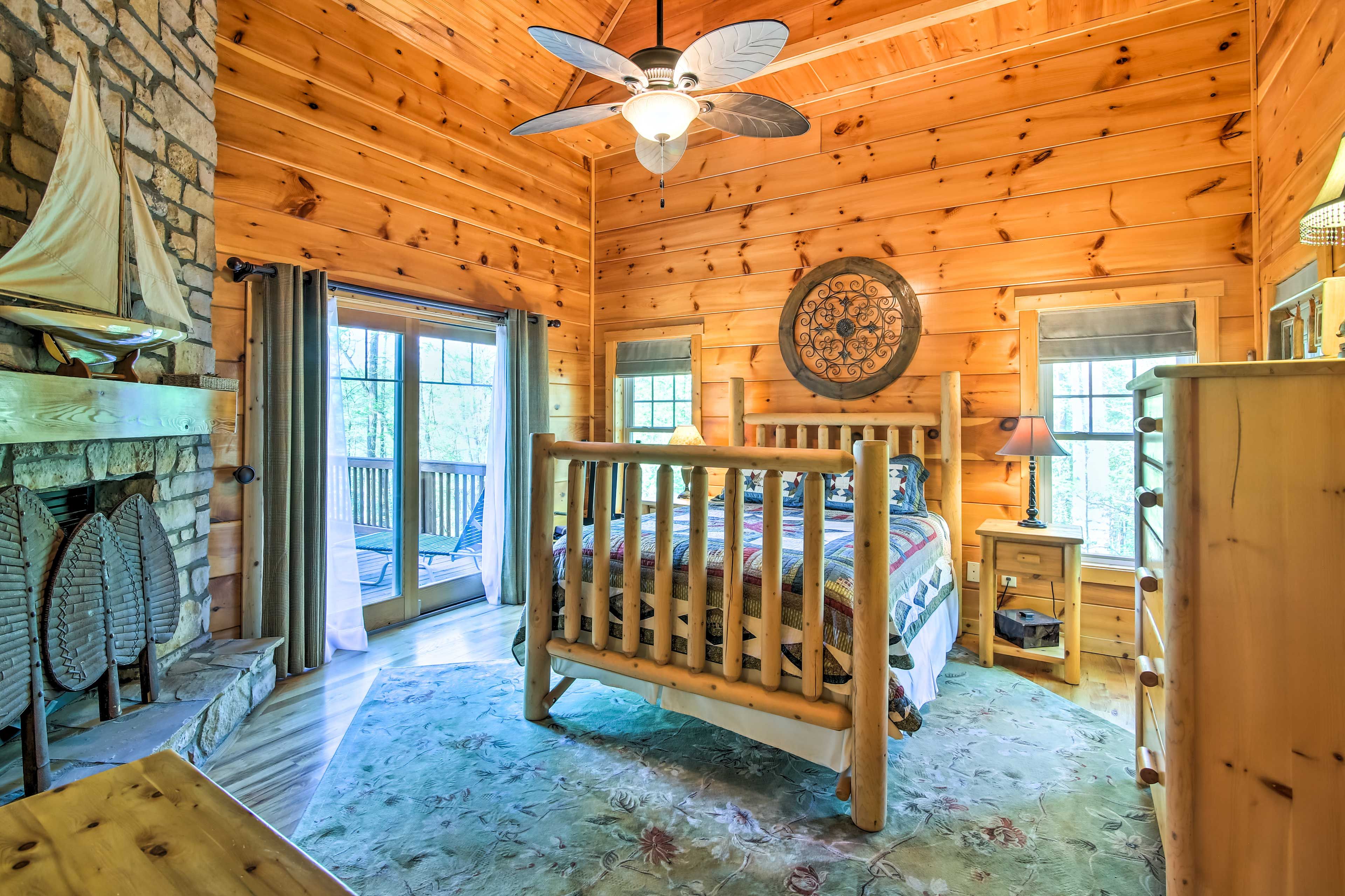 Bedroom 1 | Queen Bed | Deck Access