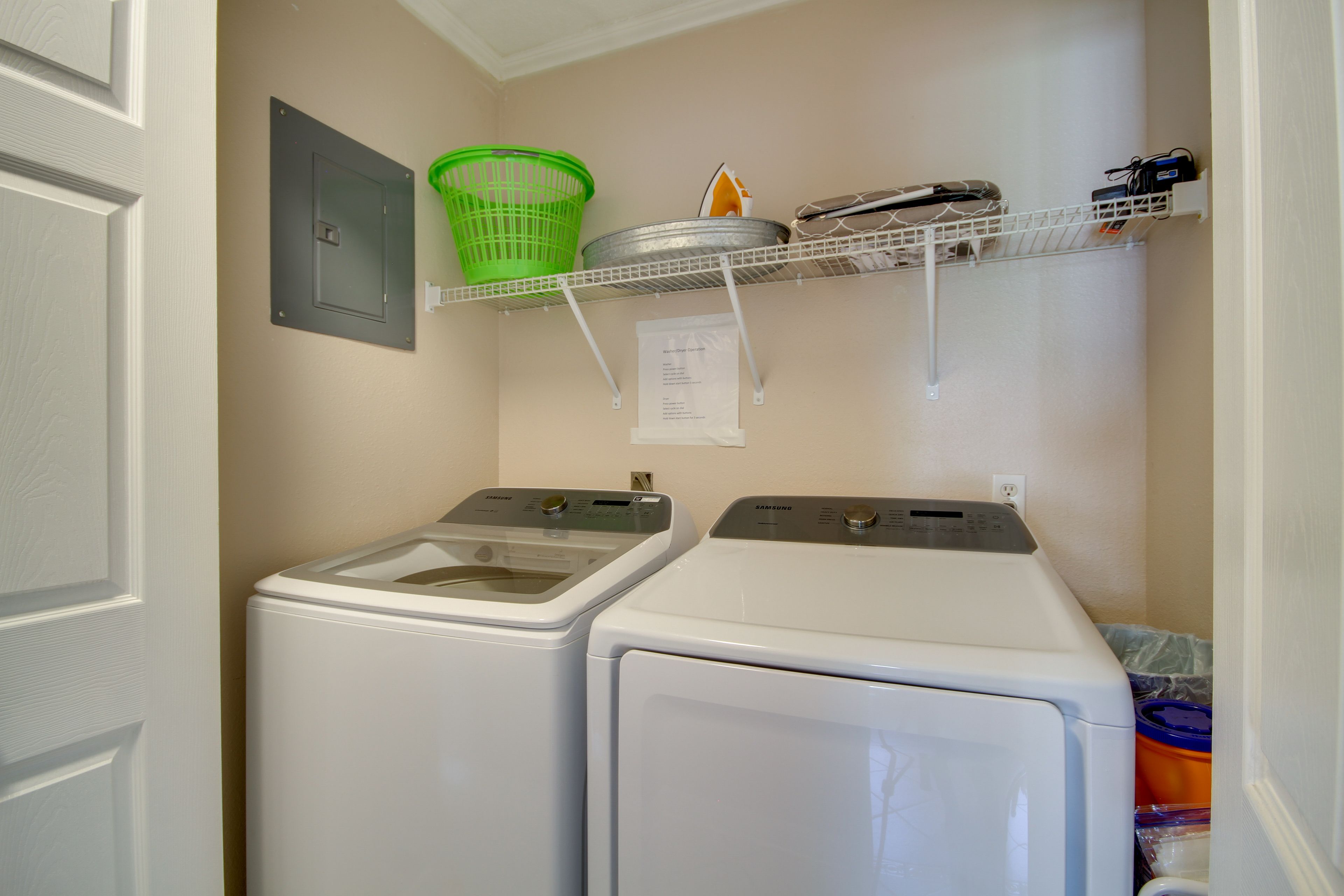 Updated Washer & Dryer