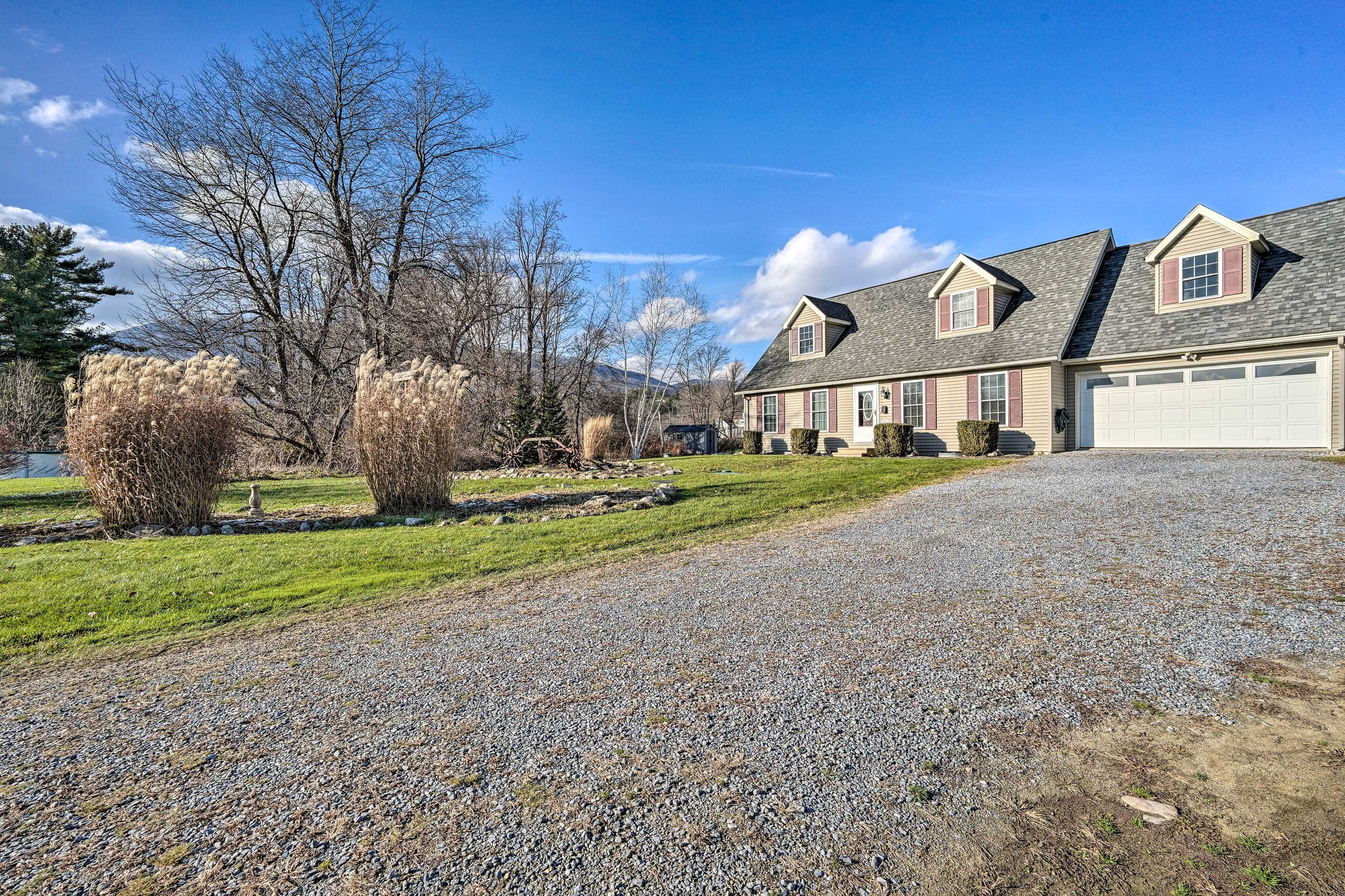 House Exterior | Driveway Parking (4 Vehicles)