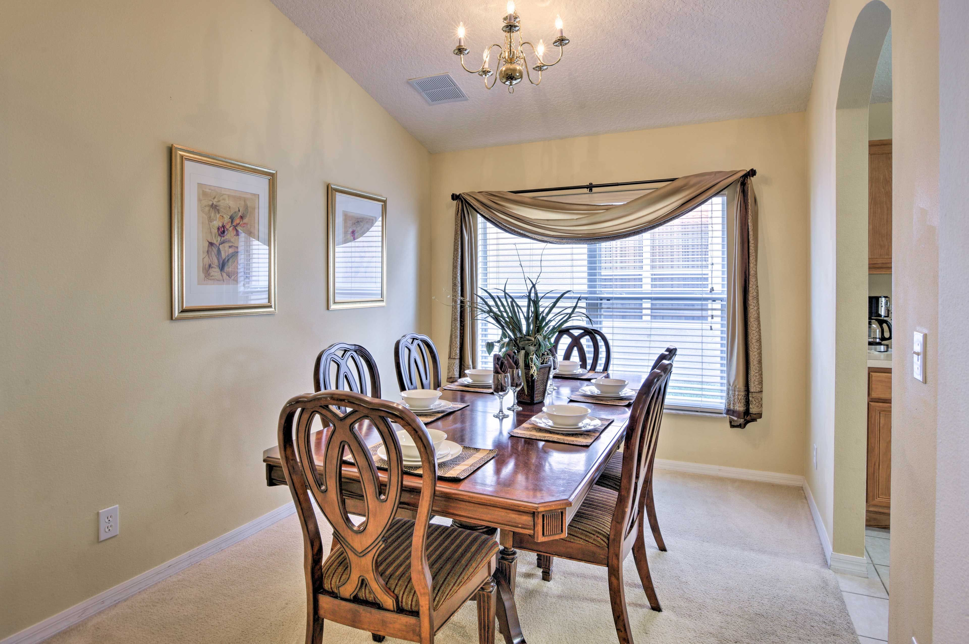 Share home-cooked meals throughout your stay.