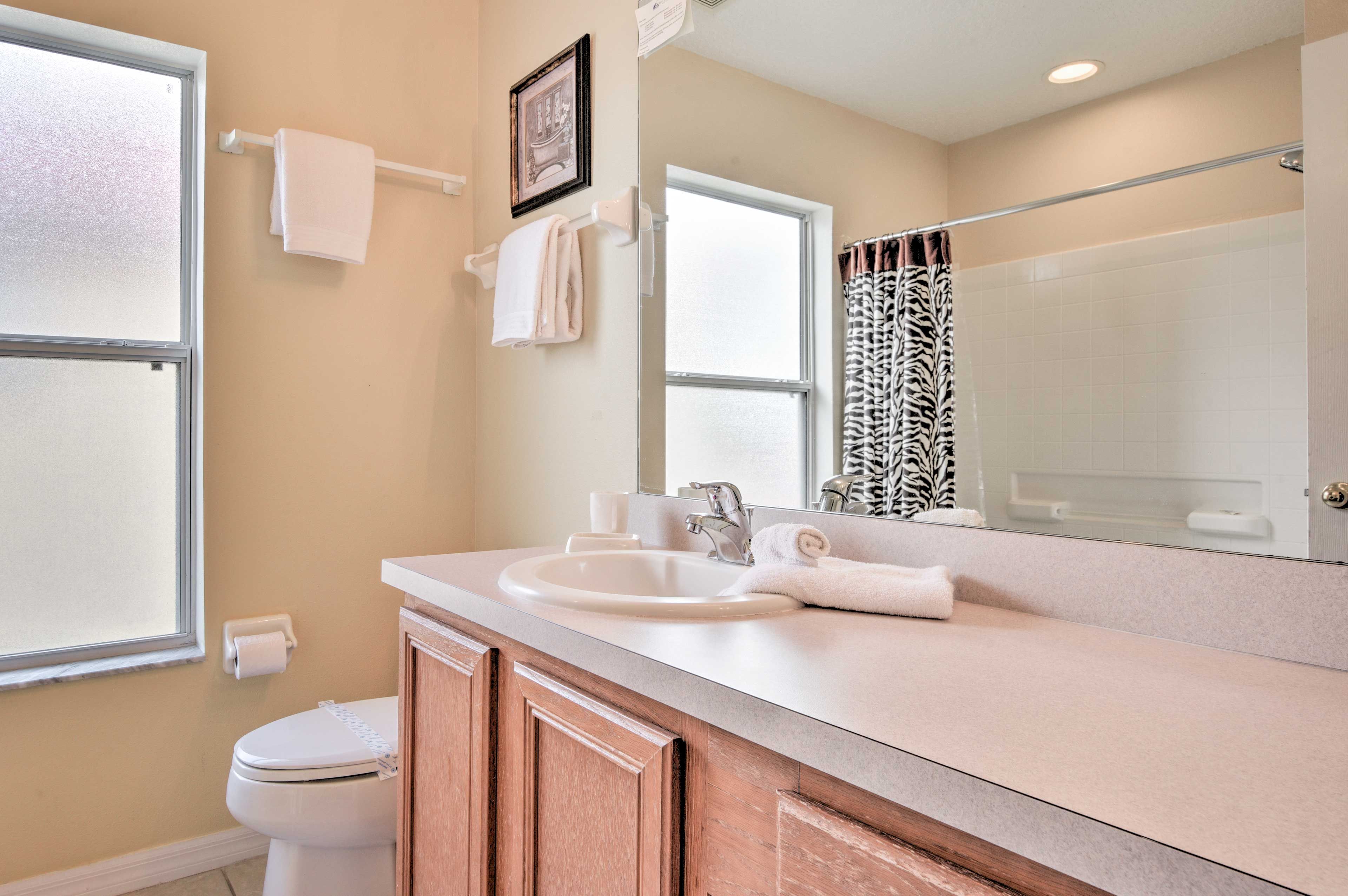 Wash your face before heading out the door for an exciting adventure.