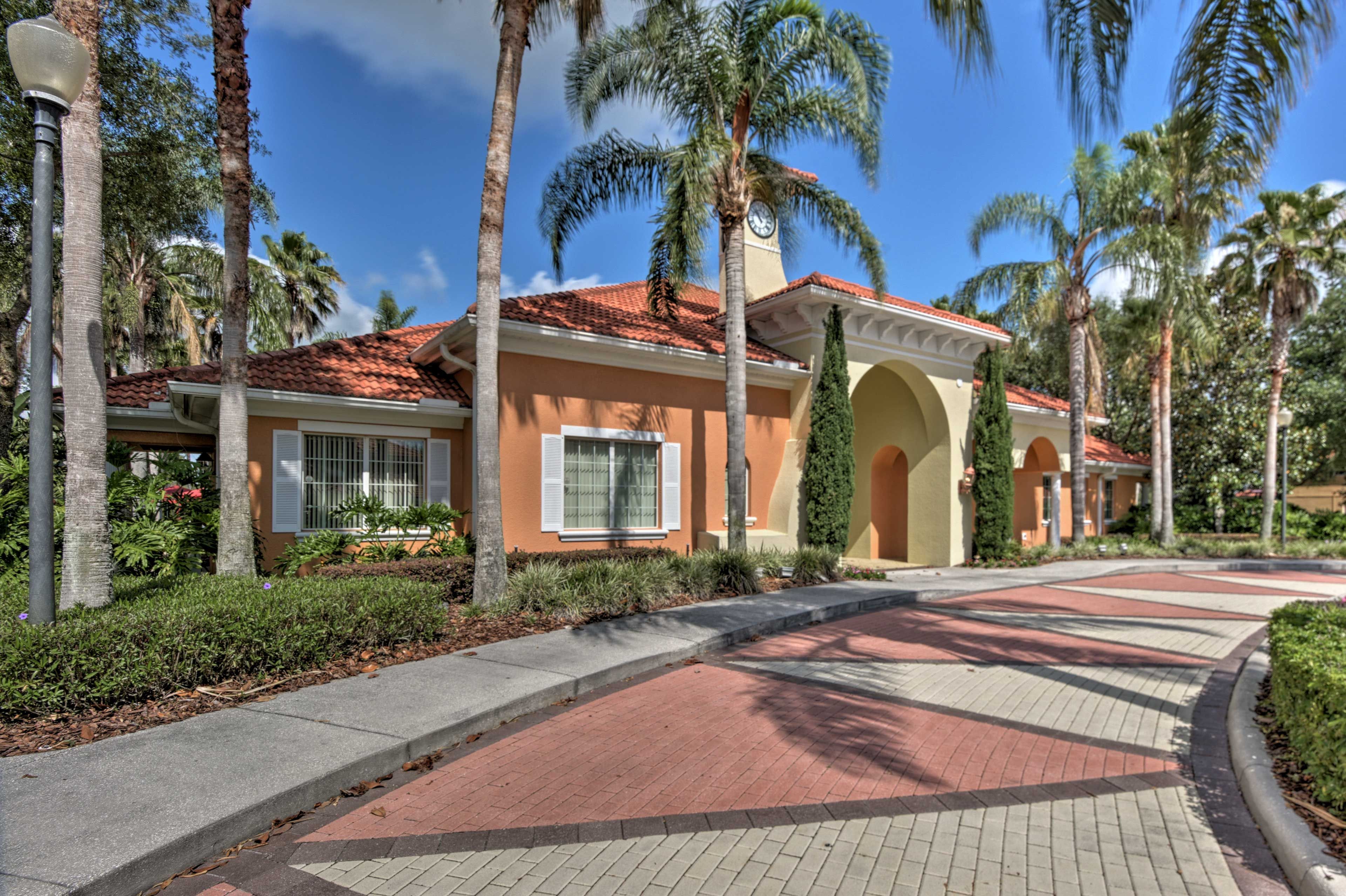 Walk just 2 blocks to reach the clubhouse.