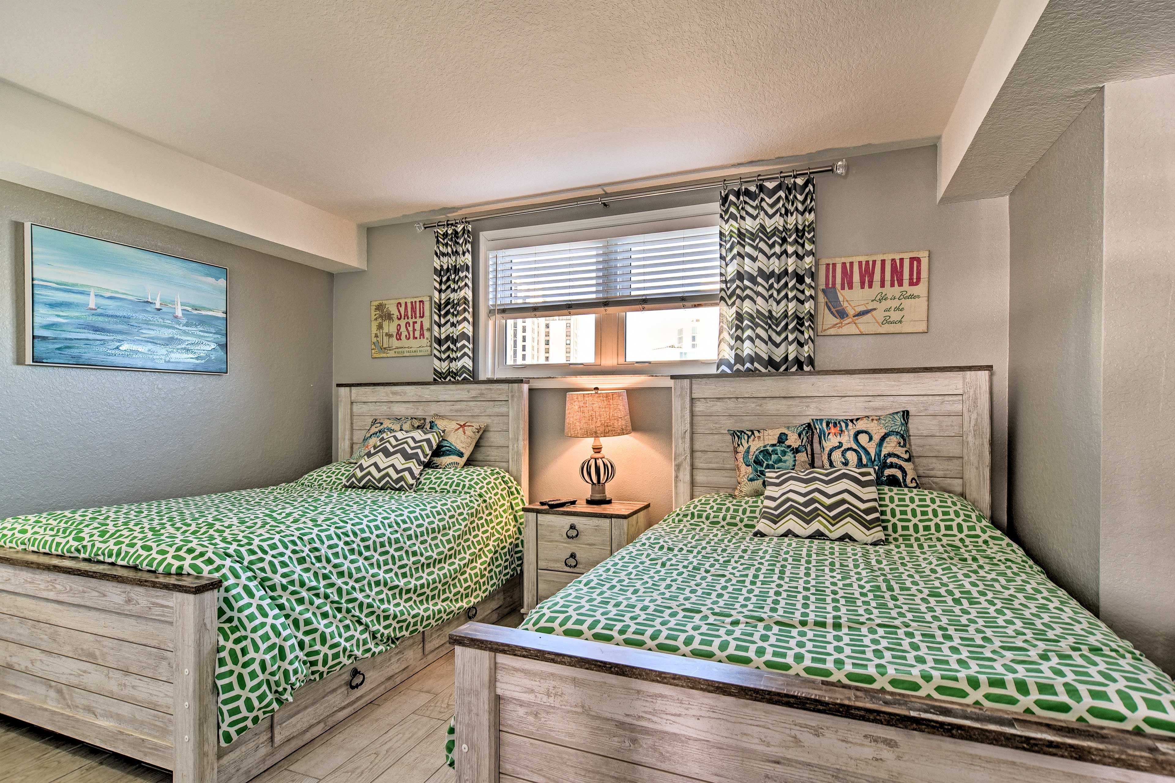 Bedroom 2 | 2 Full Beds