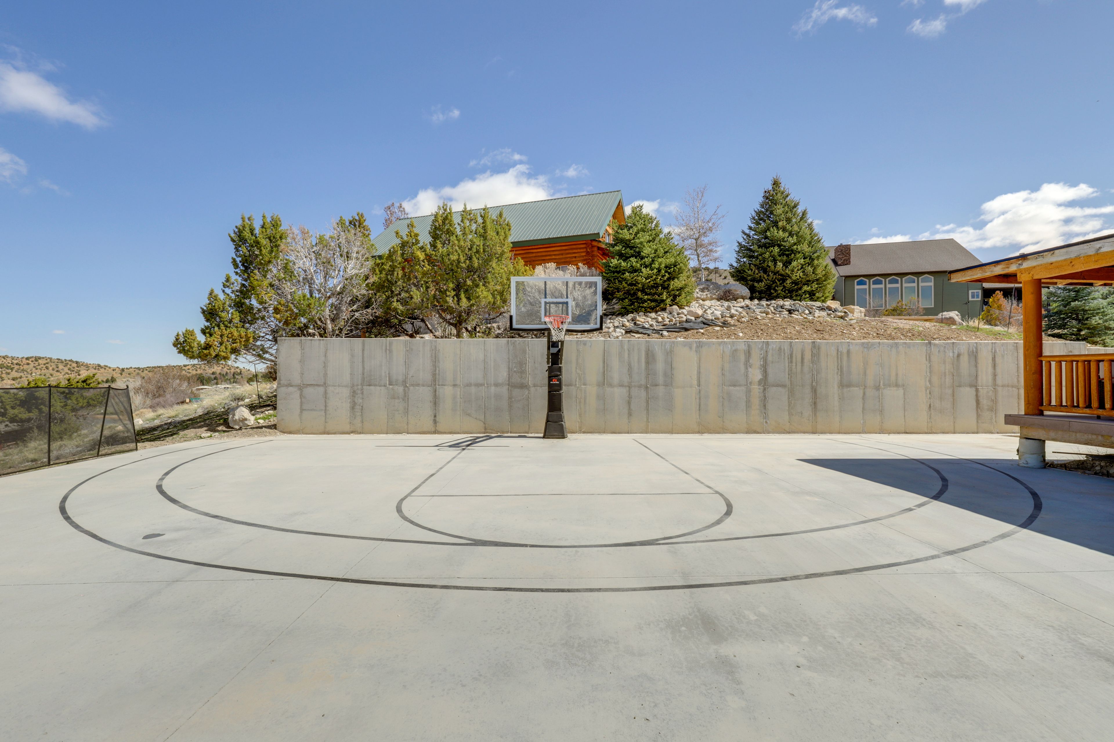 Private Basketball Court