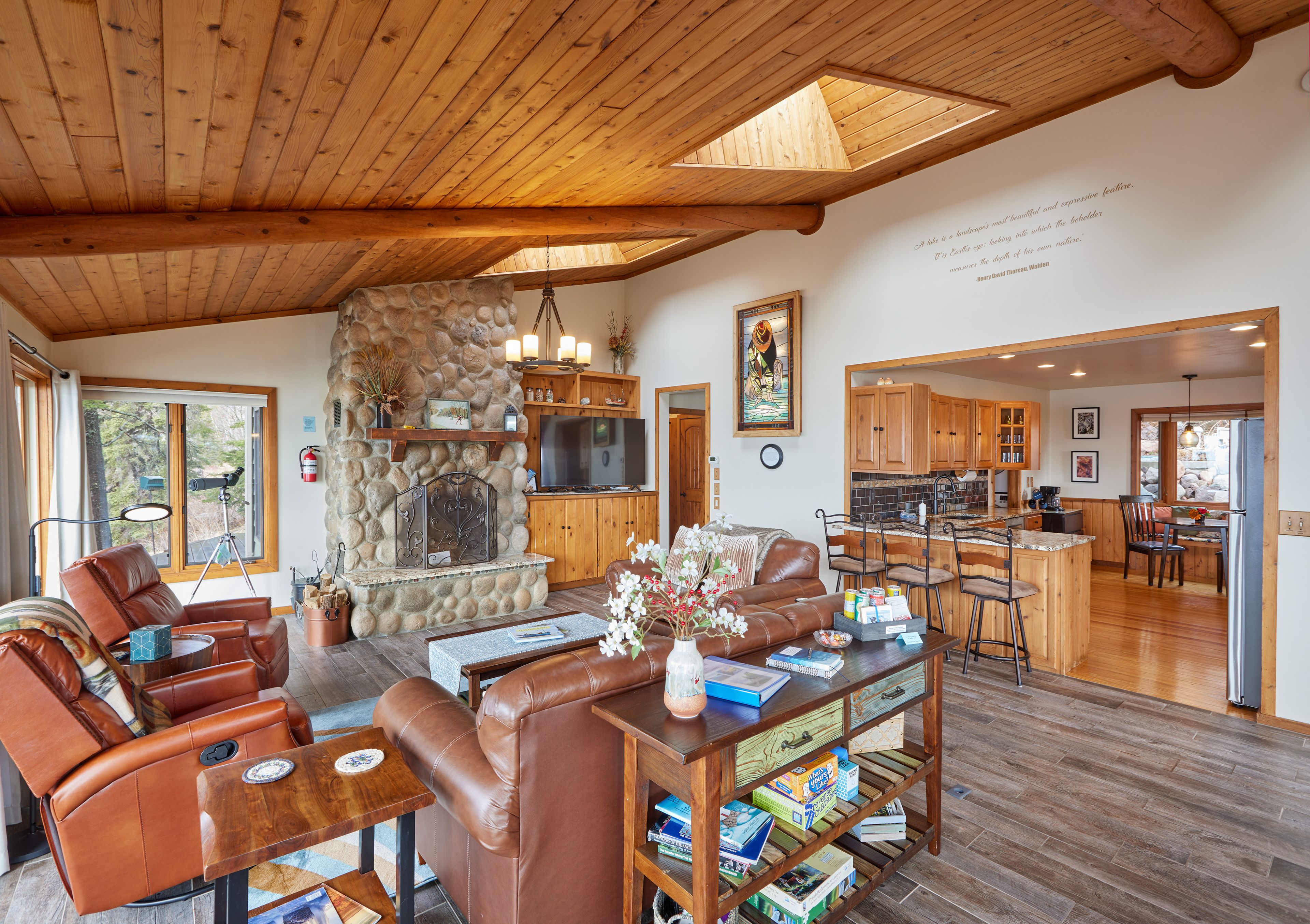 Living Room | Free WiFi | Central Heating & A/C | Queen Sleeper Sofa