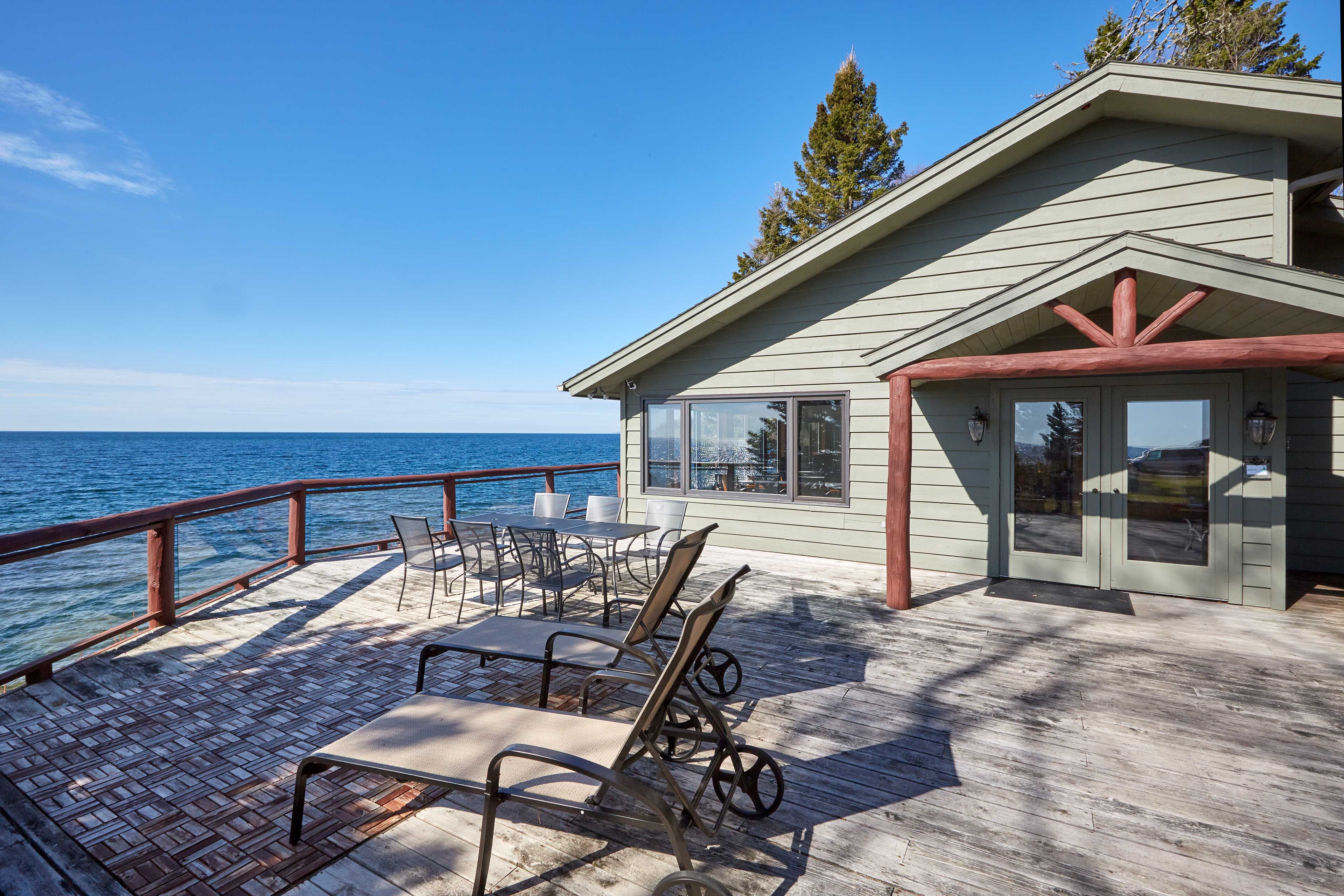 Wraparound Deck | Lake Views | Outdoor Dining Area