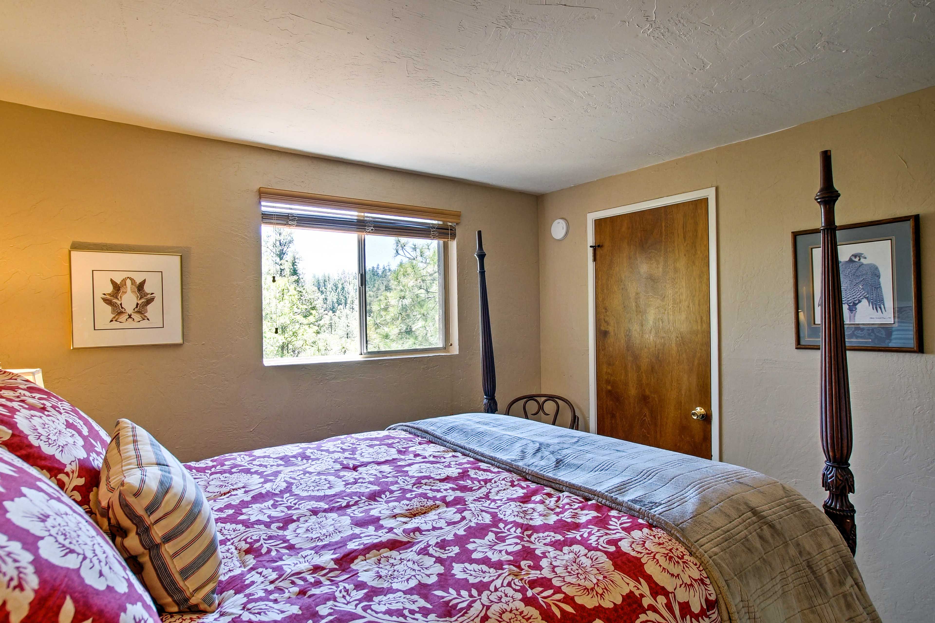 Let the natural light wake you from your slumbers.