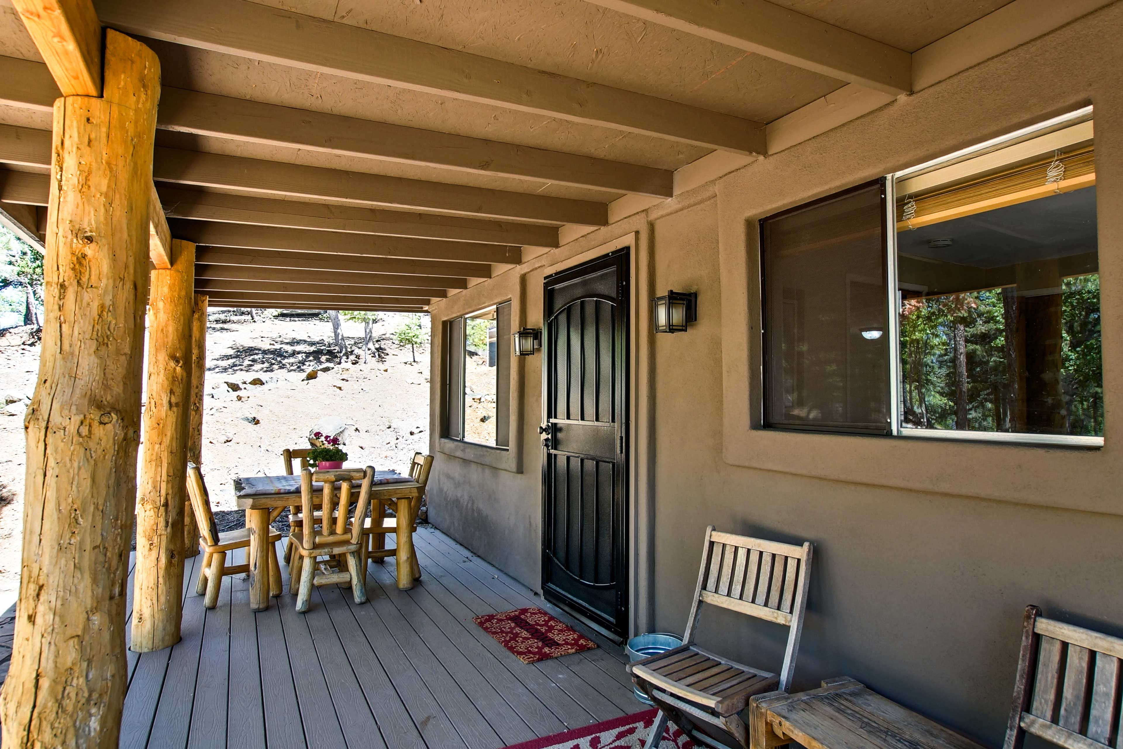 This home is just 8 miles from downtown Prescott!