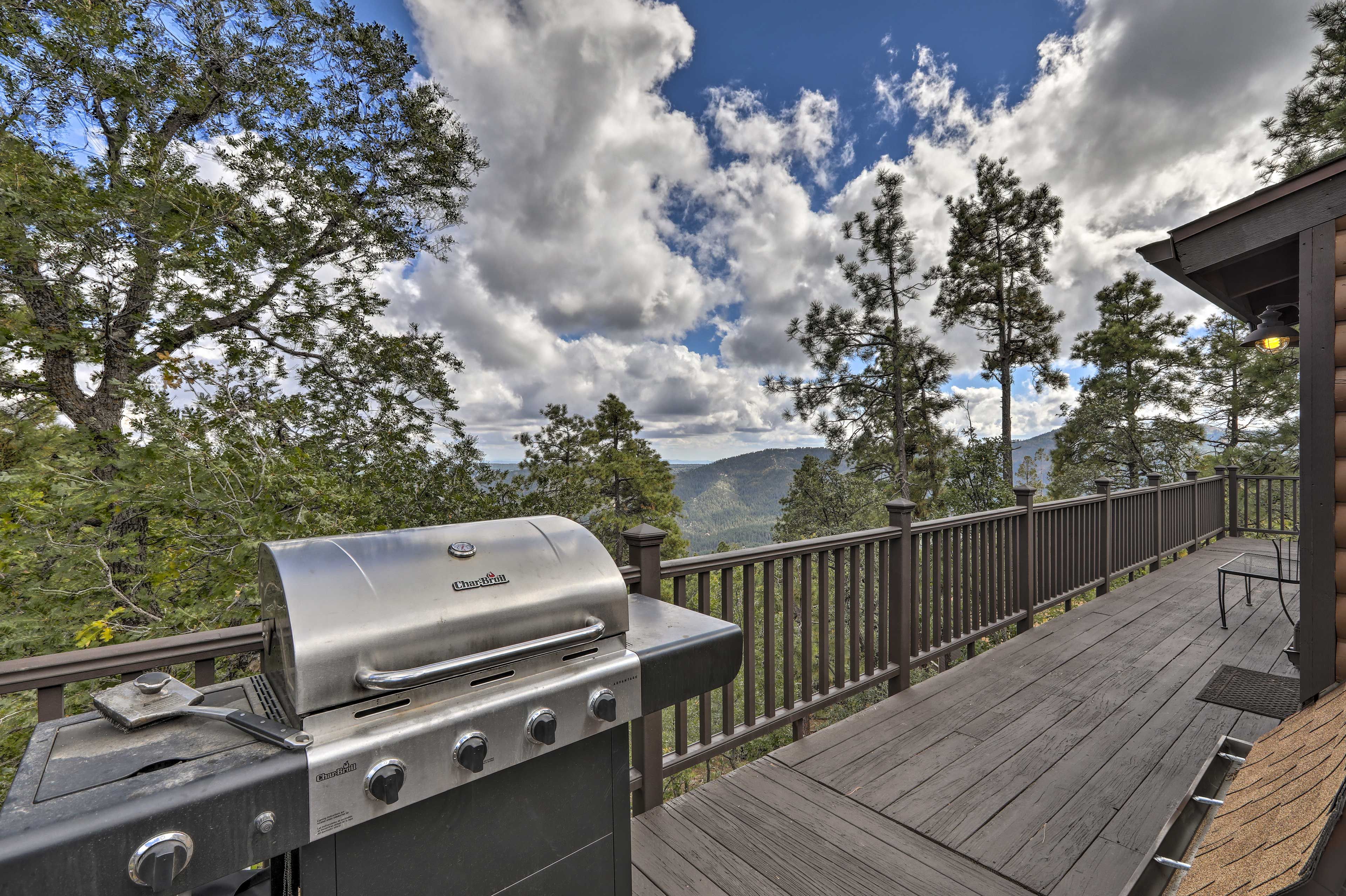 Grill with a view!