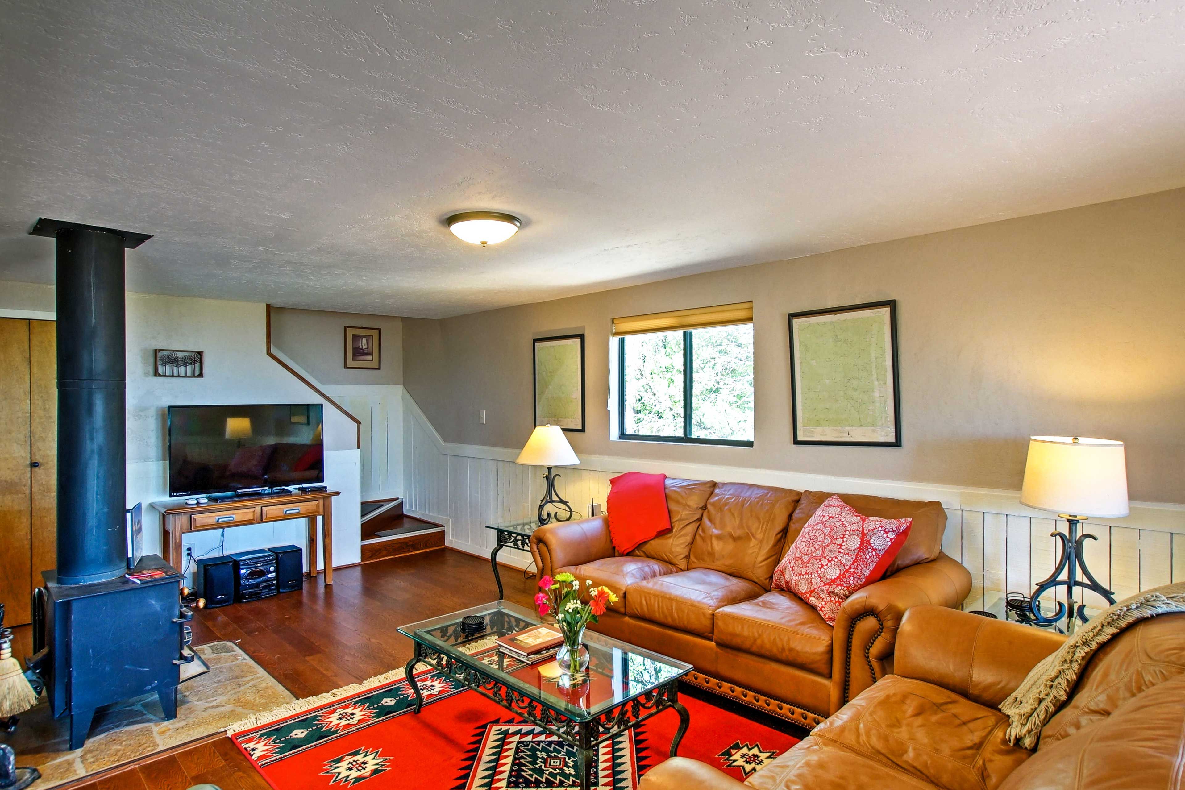 You'll love unwinding in this peaceful space after adventure-filled days.