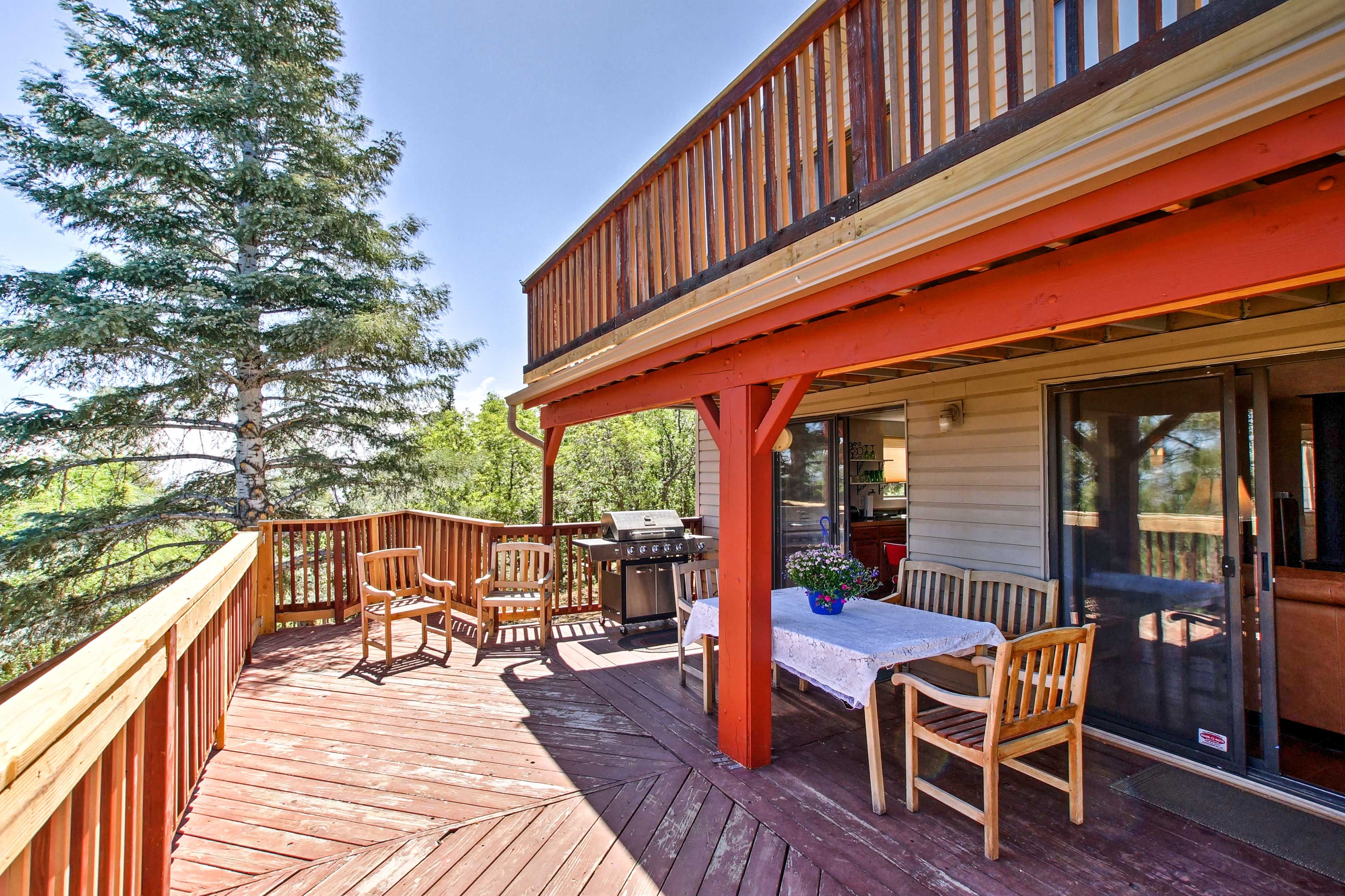 Dreamy sunsets await on your expansive deck!