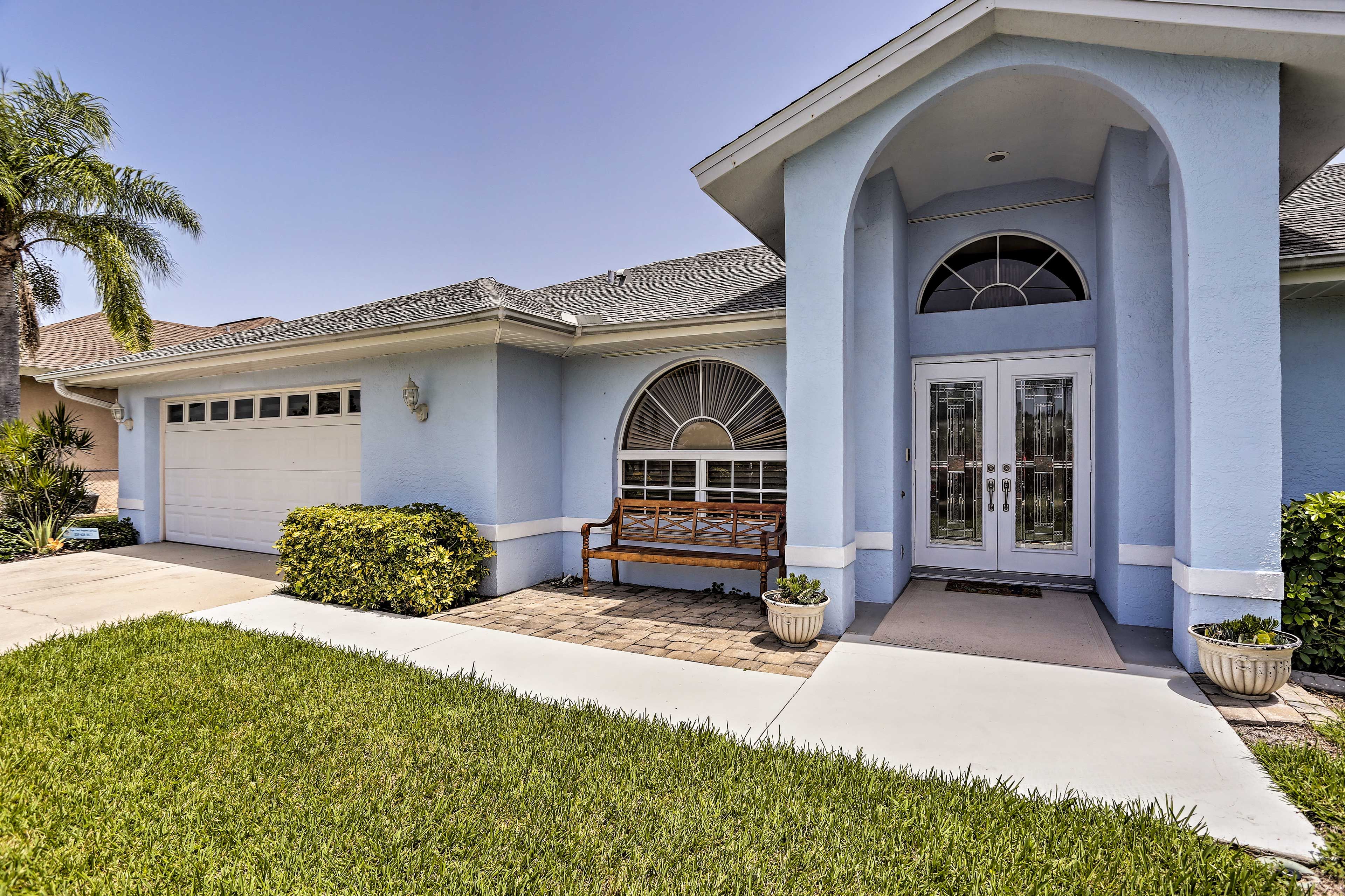 This Cape Coral home awaits!