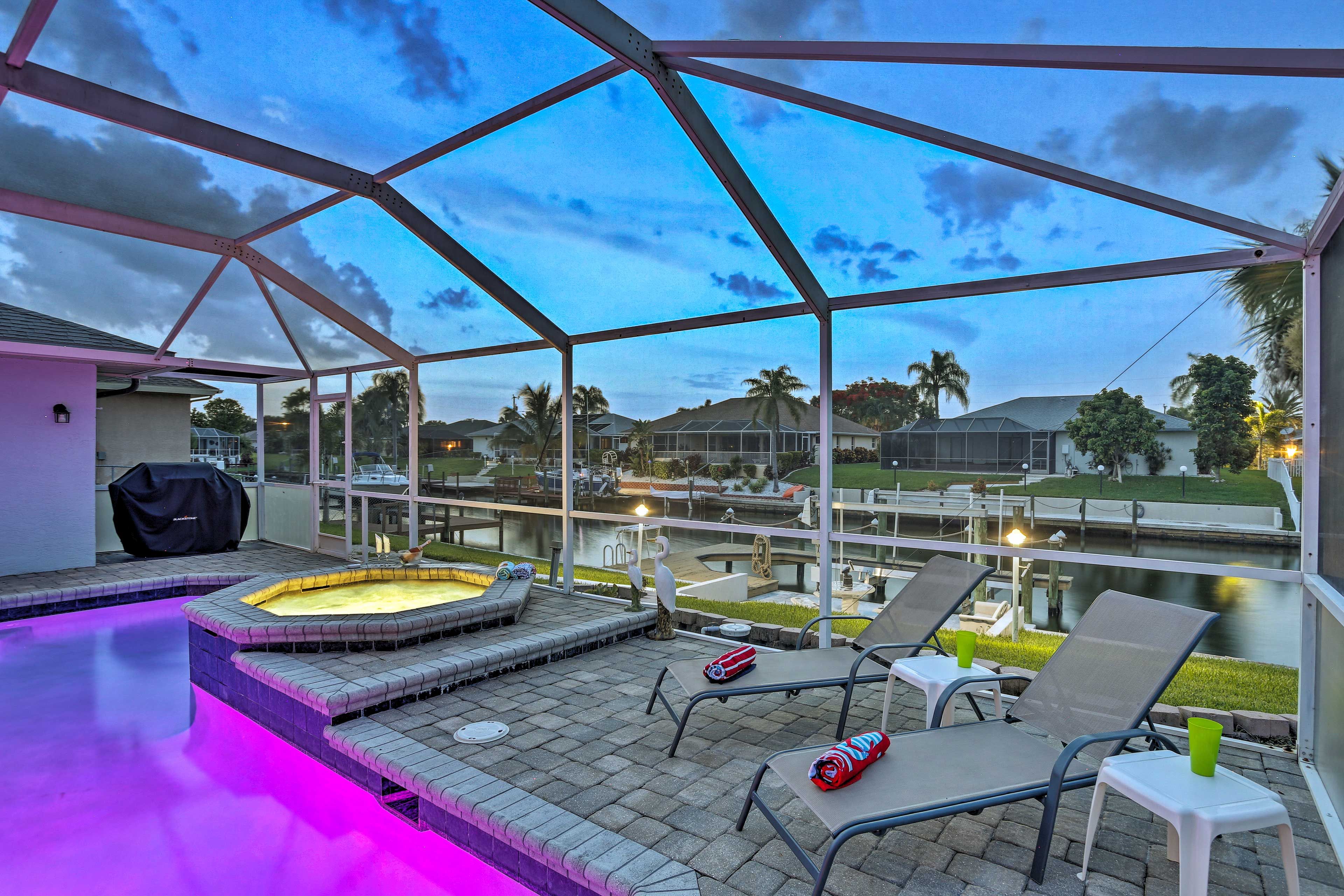 Your Cape Coral adventure starts at this canalfront vacation rental house!