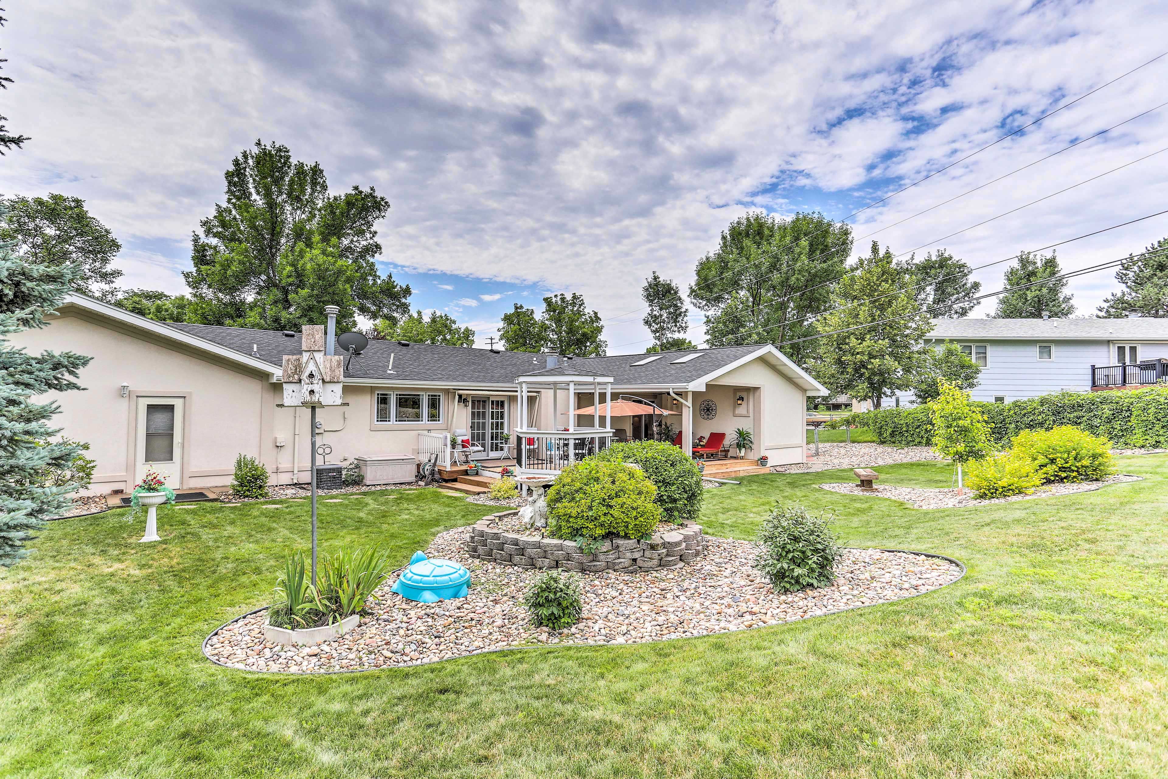 Enjoy peace of mind in this quiet and safe neighborhood.