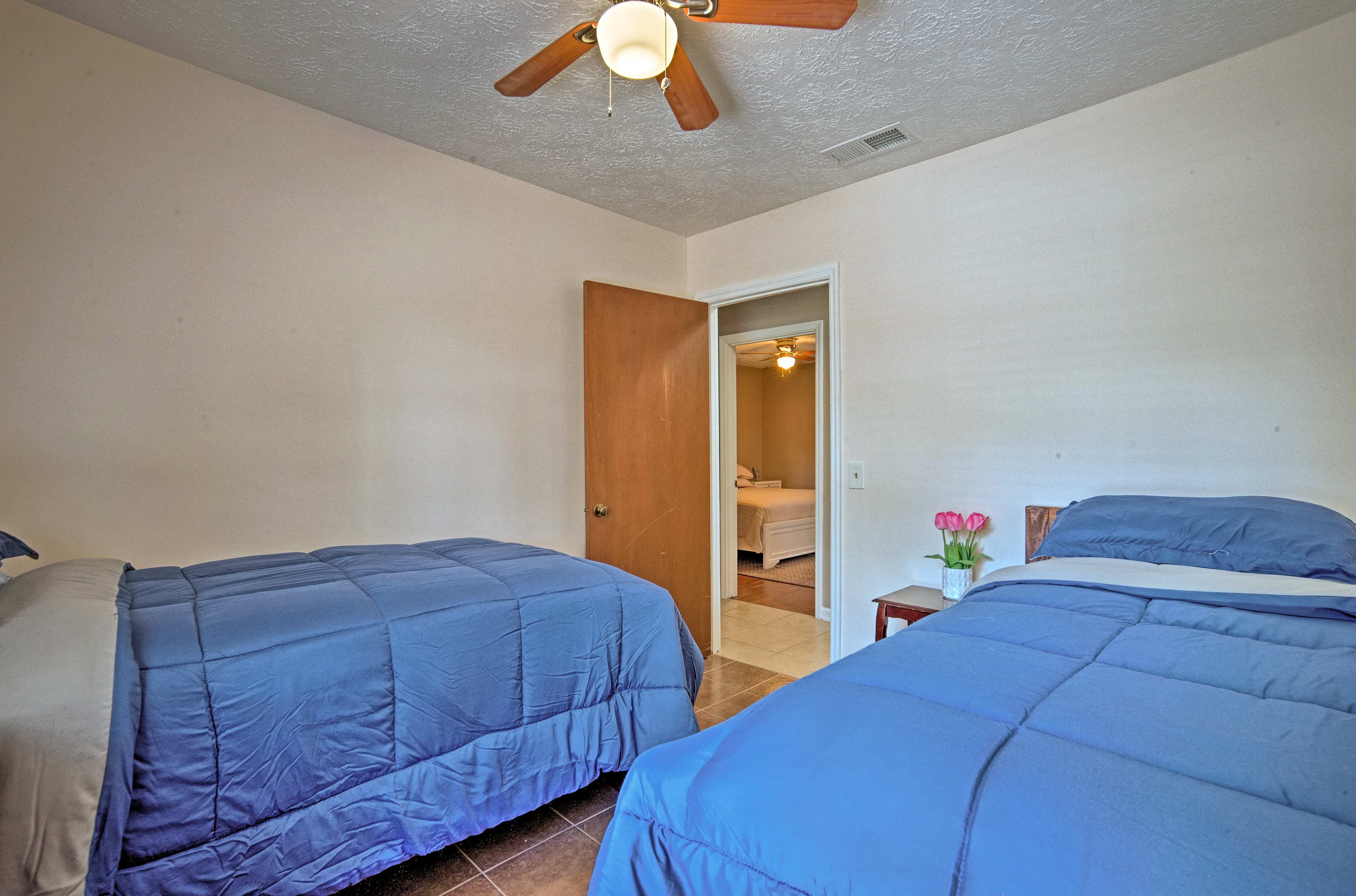 Kids love the third bedroom.