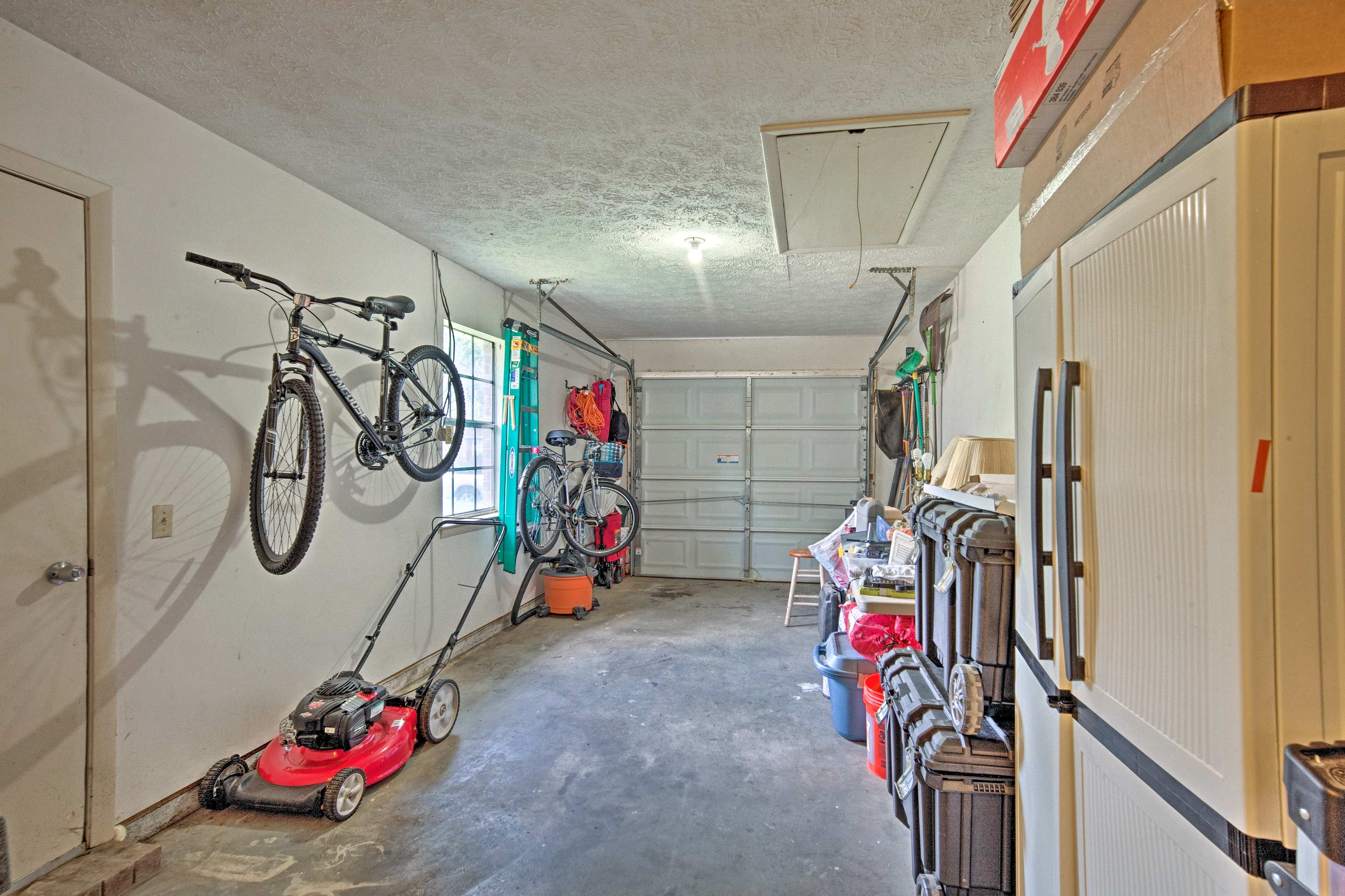 Borrow a bike for a cruise to River Street!