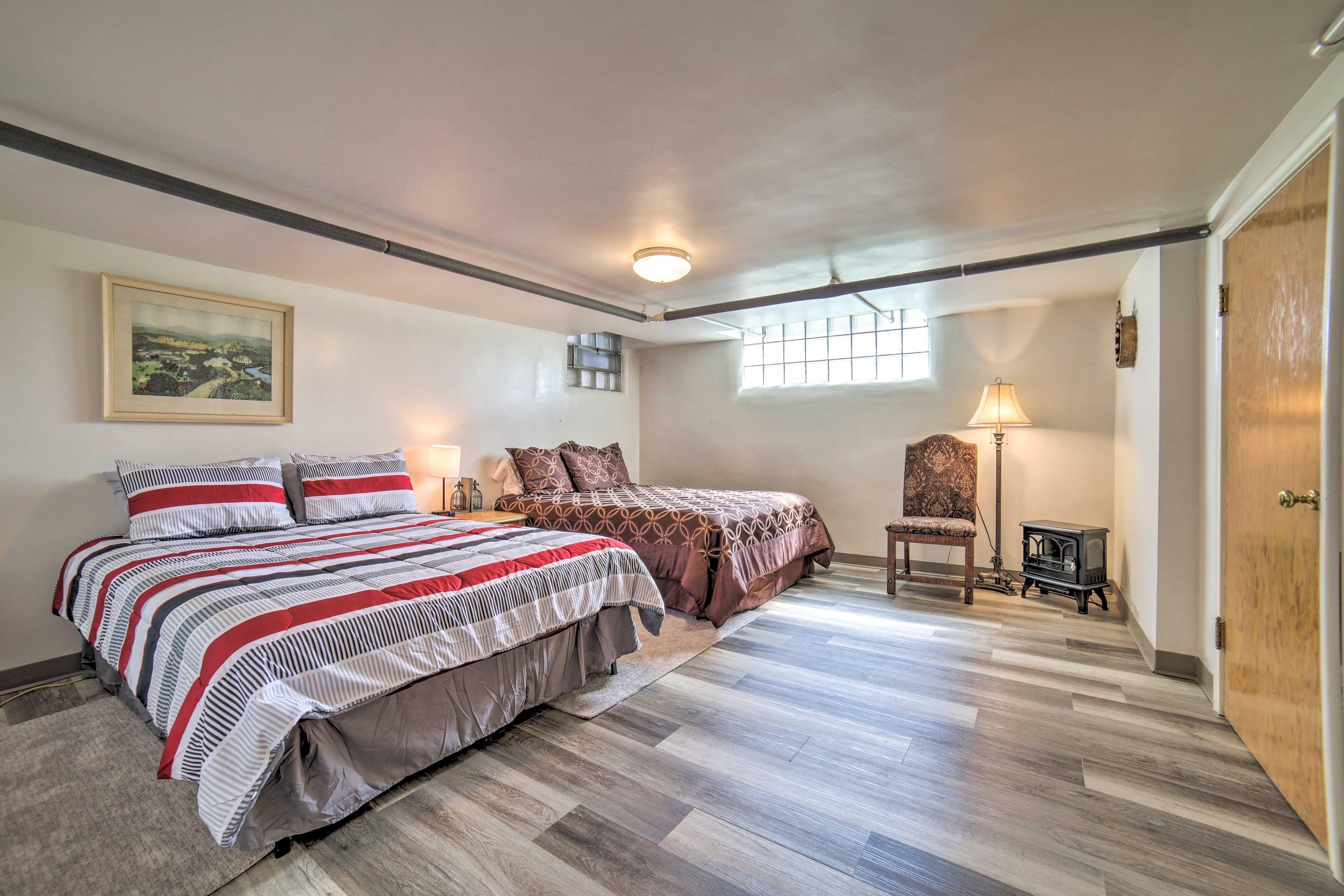 Bedroom 3 | 2 Queen Beds