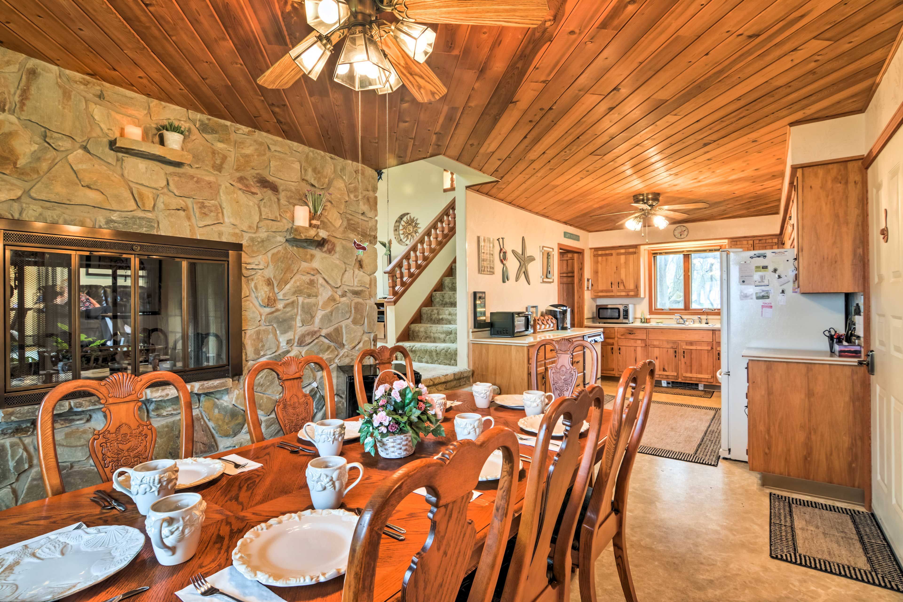 Dining Area | 1st Floor | Dishware & Flatware