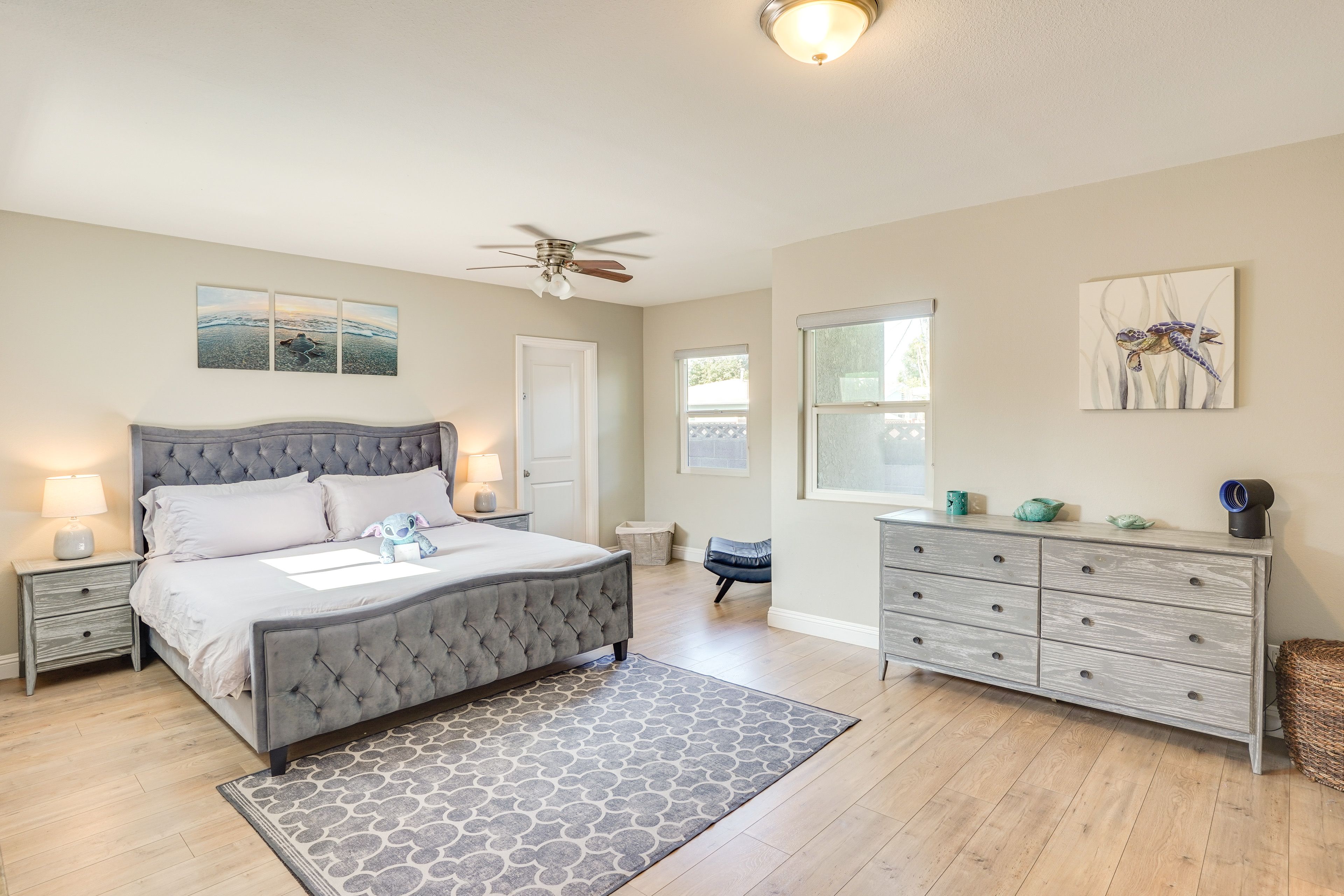 Bedroom 1 | King Bed | Linens Provided | En-Suite Bathroom