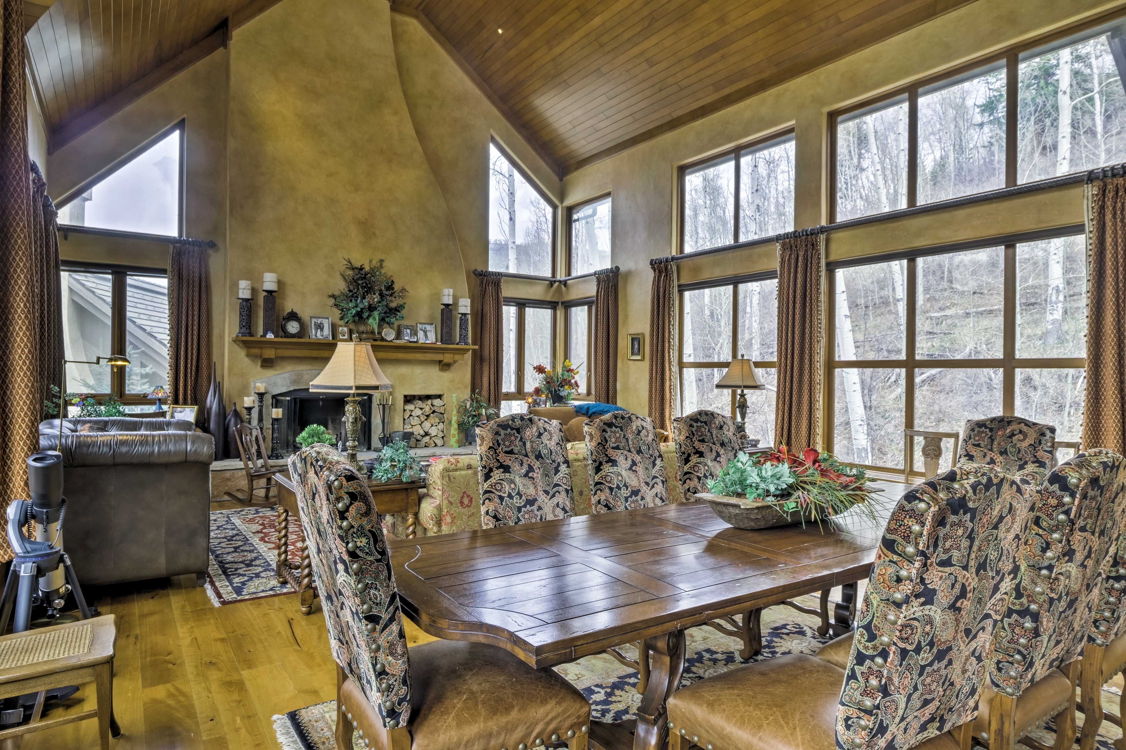 Indulge in a luxurious mountain getaway at this Beaver Creek vacation rental!