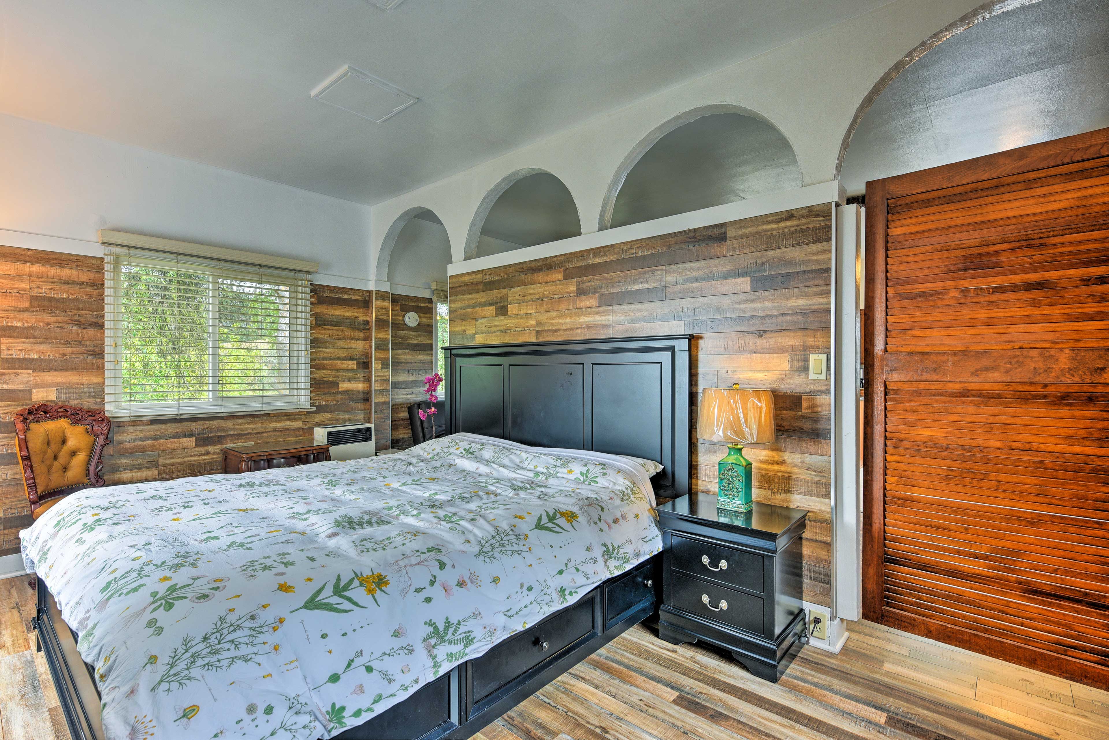 Enjoy a restful night's sleep on the plush sofa.