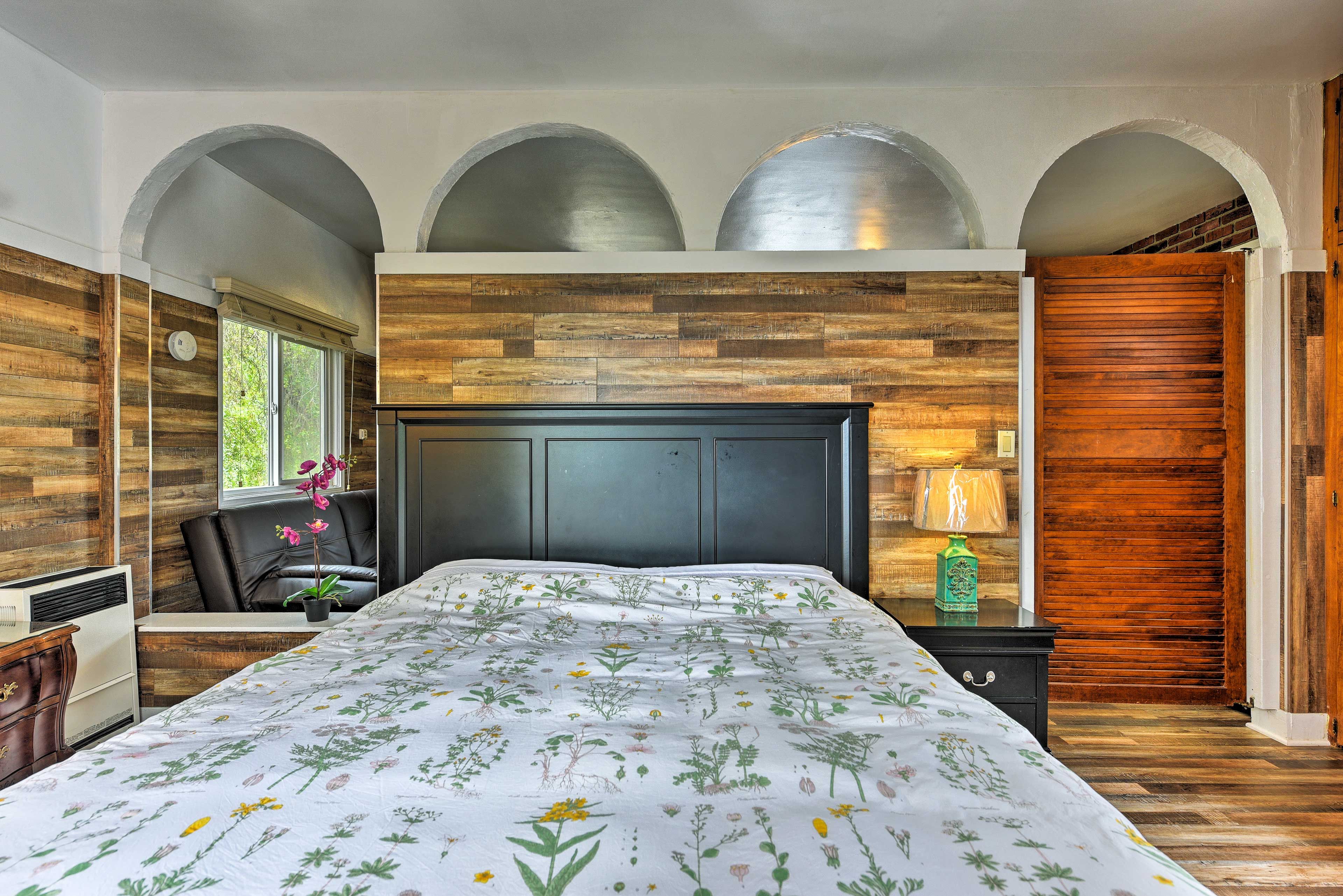 Arches add a unique touch to the villa