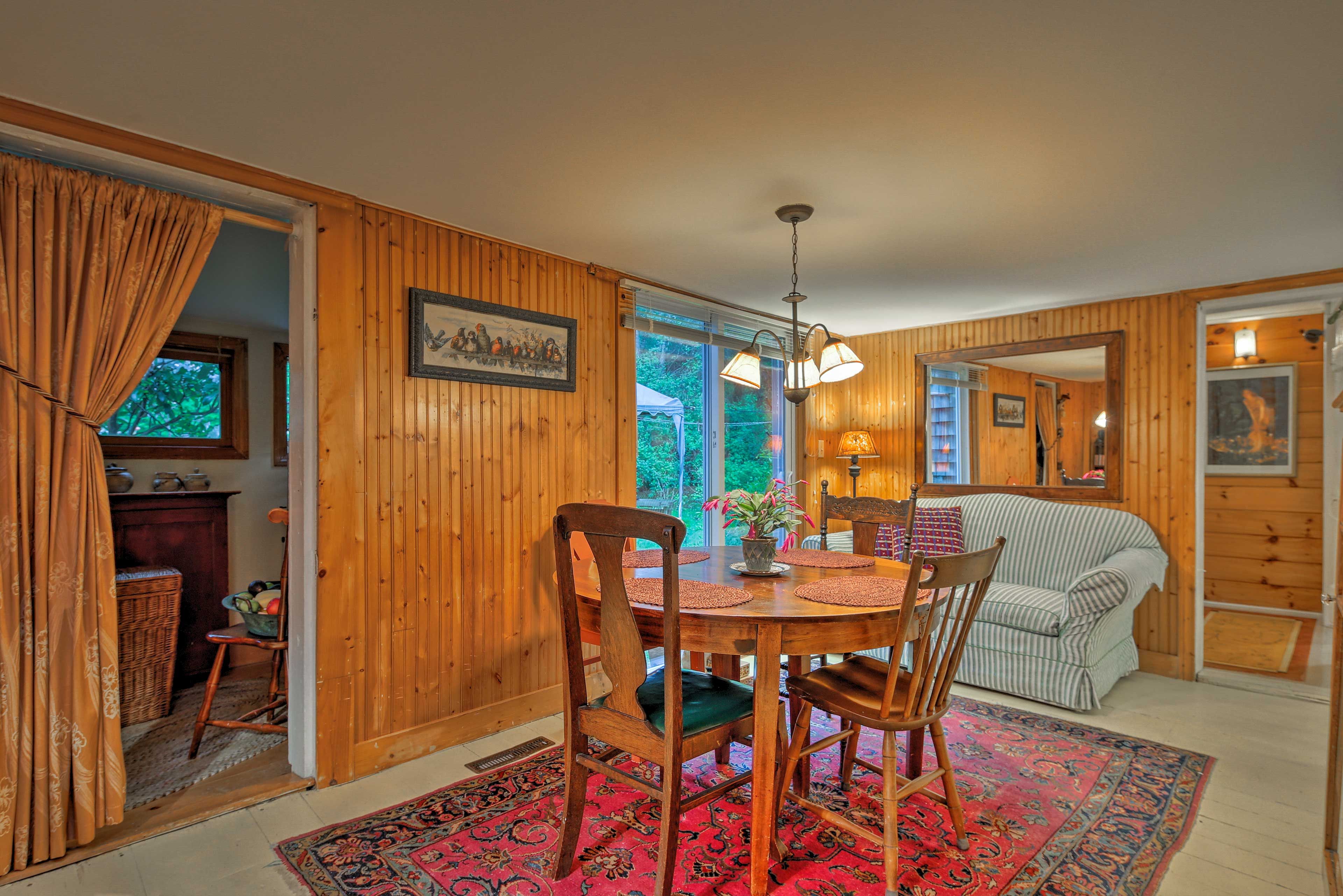 This home boasts a unique charm not found in modern homes.