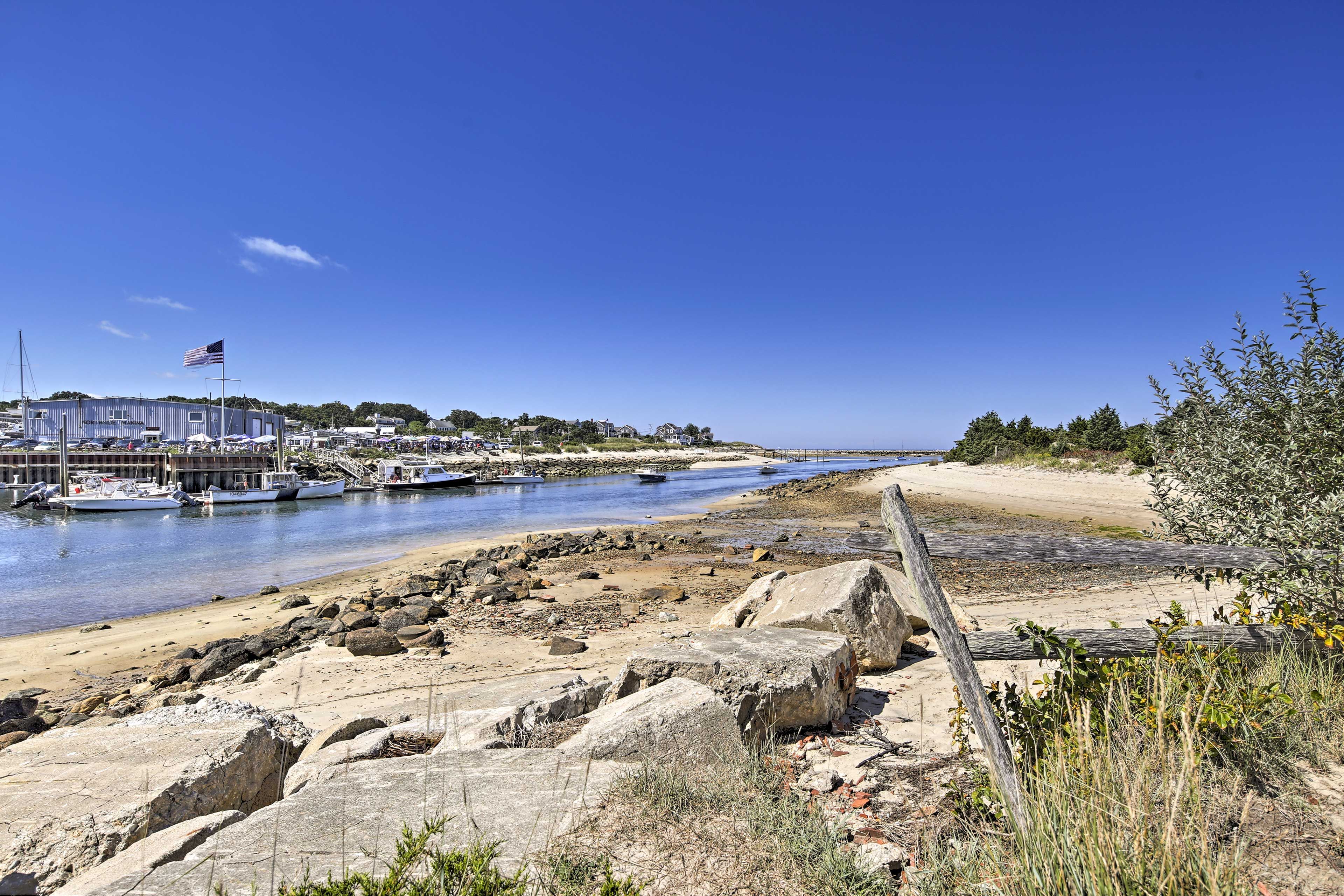 Minutes from the beach and bay, this home simply can't be beaten.