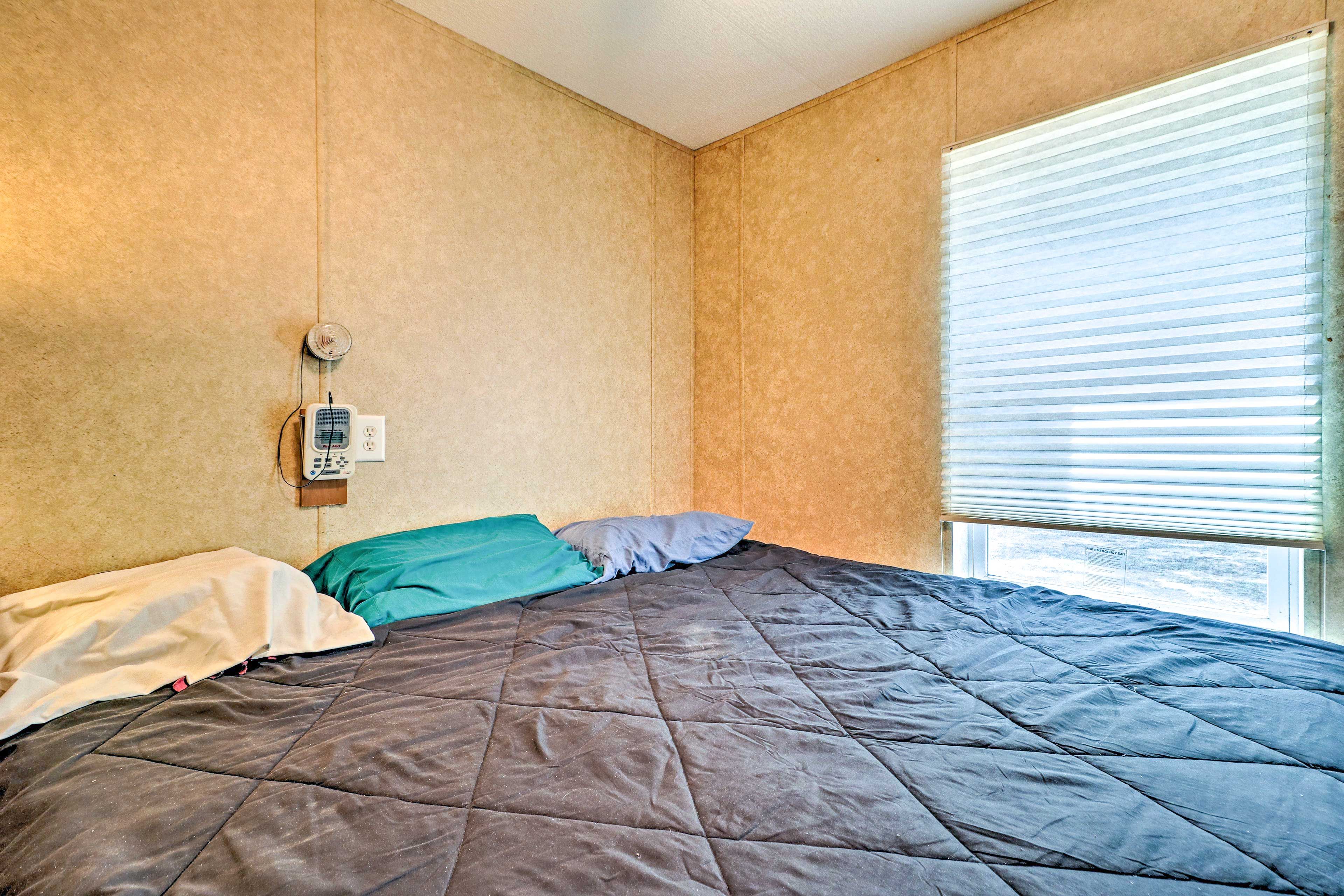 Bedroom 3 | King Bed | Life Vests Provided
