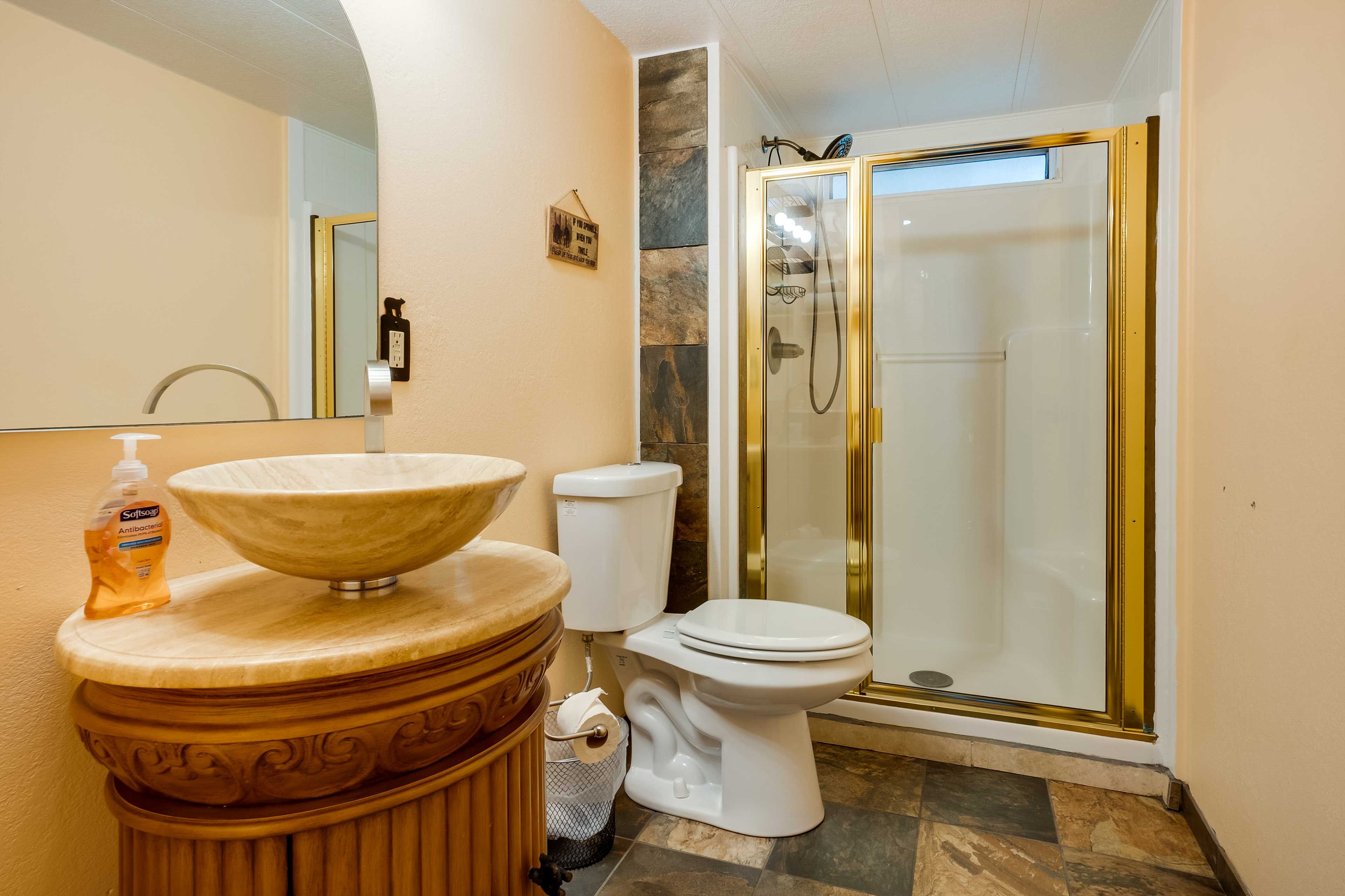 Full Bathroom | Grab Rail in Shower