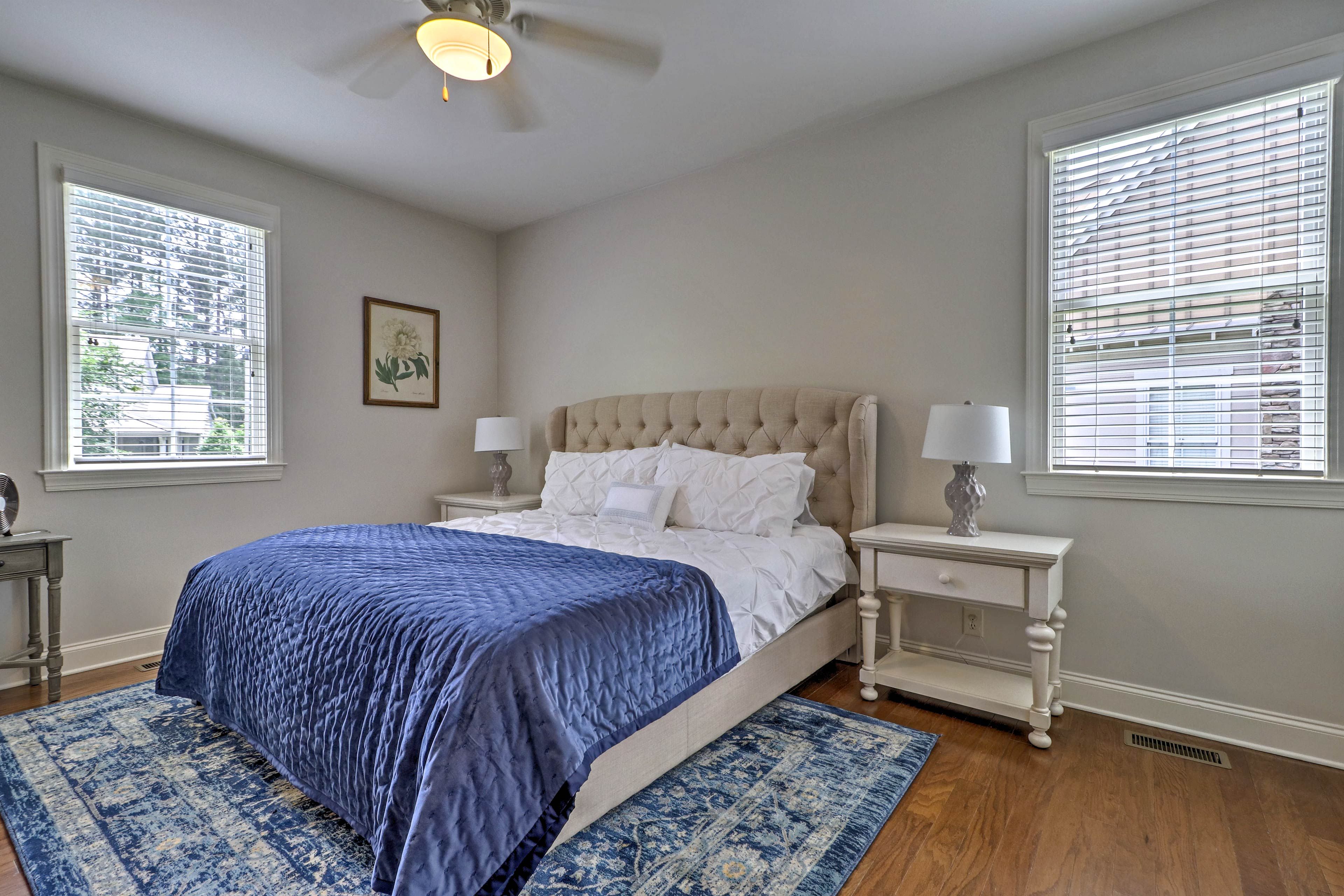 A first floor suite is the perfect sleeping accommodation.