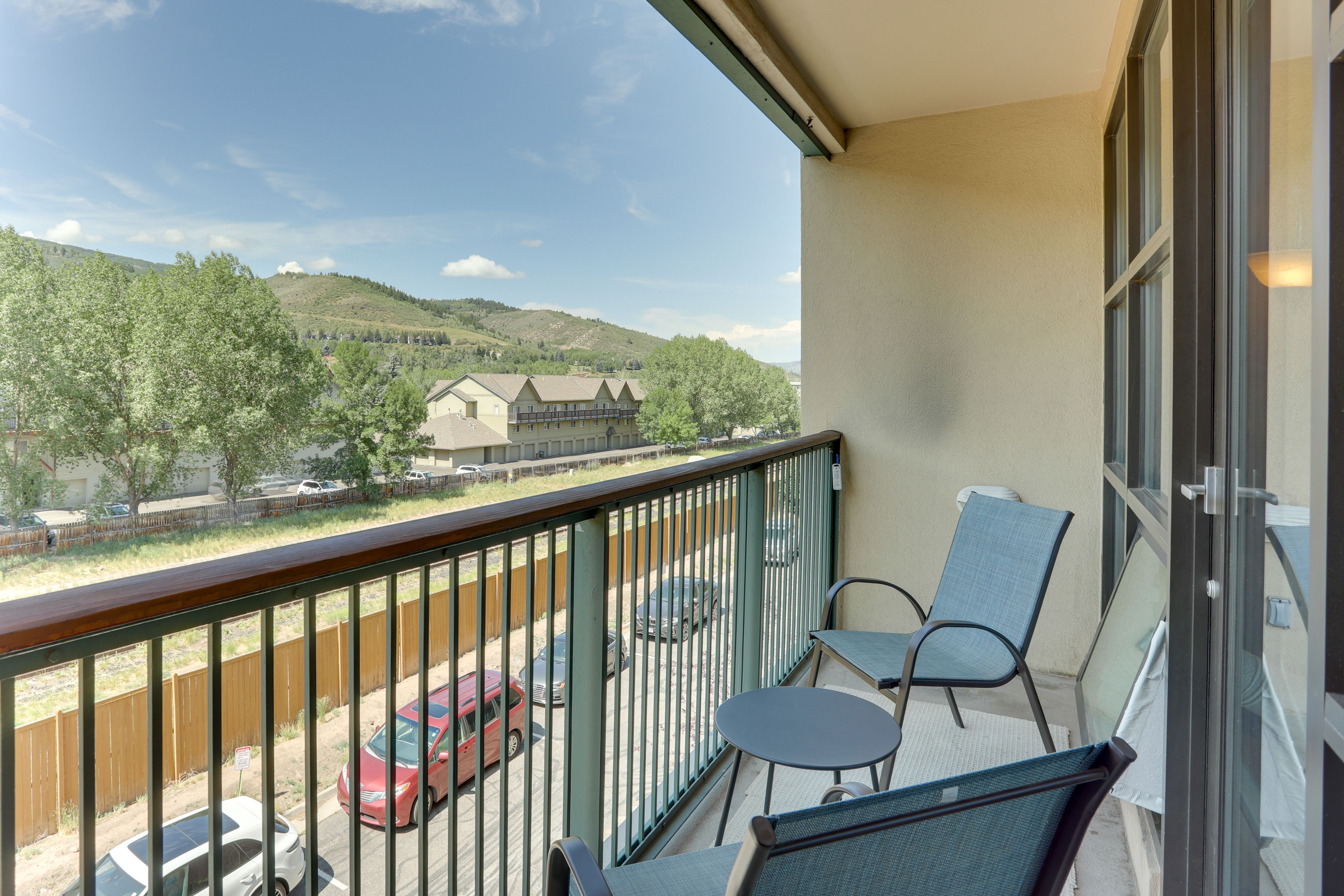 Private Balcony | Second Floor Unit